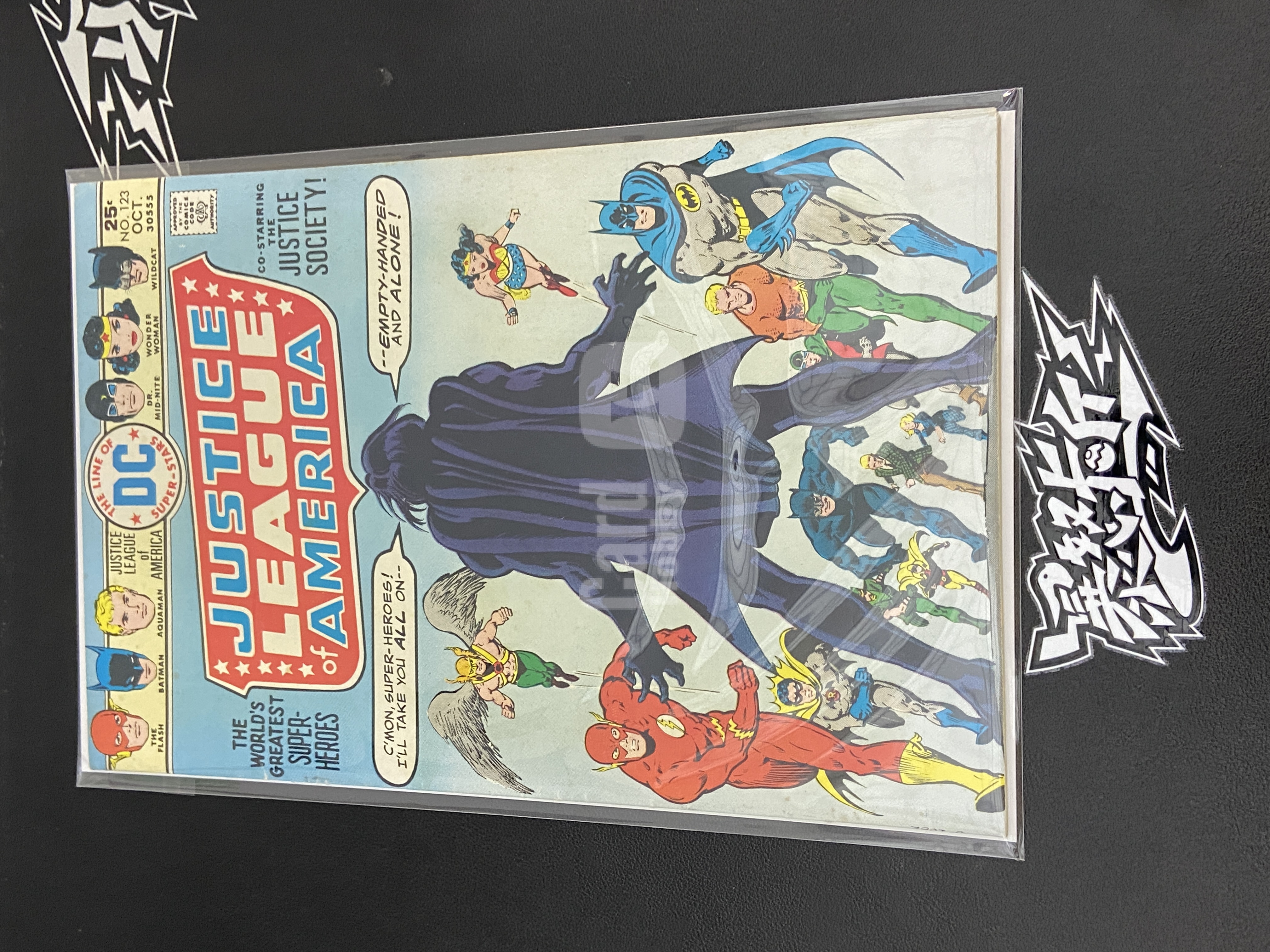 【暴怒代卖】Marvel DC 美漫 杂志 期刊 Justice League of America #123 美国正义联盟 Newsstand 报亭版 刊例收藏不易 不保刊品｜暴怒熠懿D42