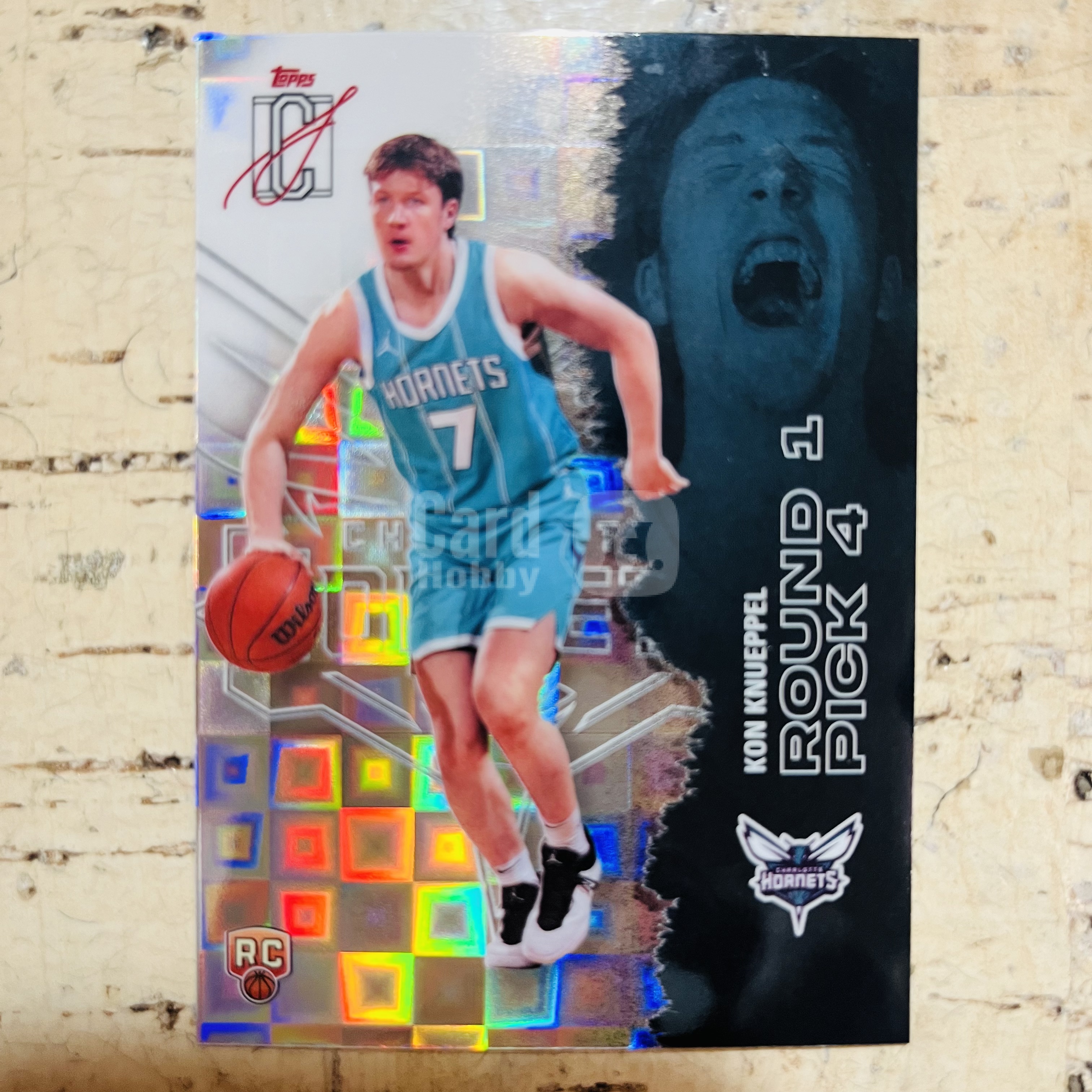 2025-26 Topps Signature Class Kon Knueppel RC 新秀 黄蜂 康神 克尼普尔 潘多拉折 格子折 稀有折射 凑彩虹必备 克内普尔【小卡迷拍卖 可累积半年】