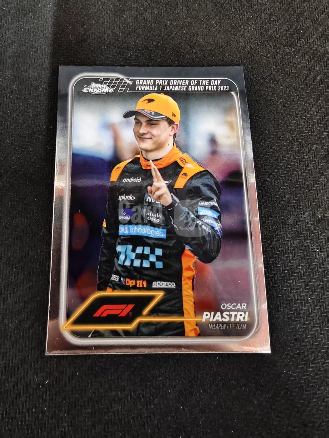 2024 Topps Chrome F1 Oscar Piastri 方程式赛车 奥斯卡 皮亚斯特里 迈凯伦车队 划痕 边角瑕疵 #174