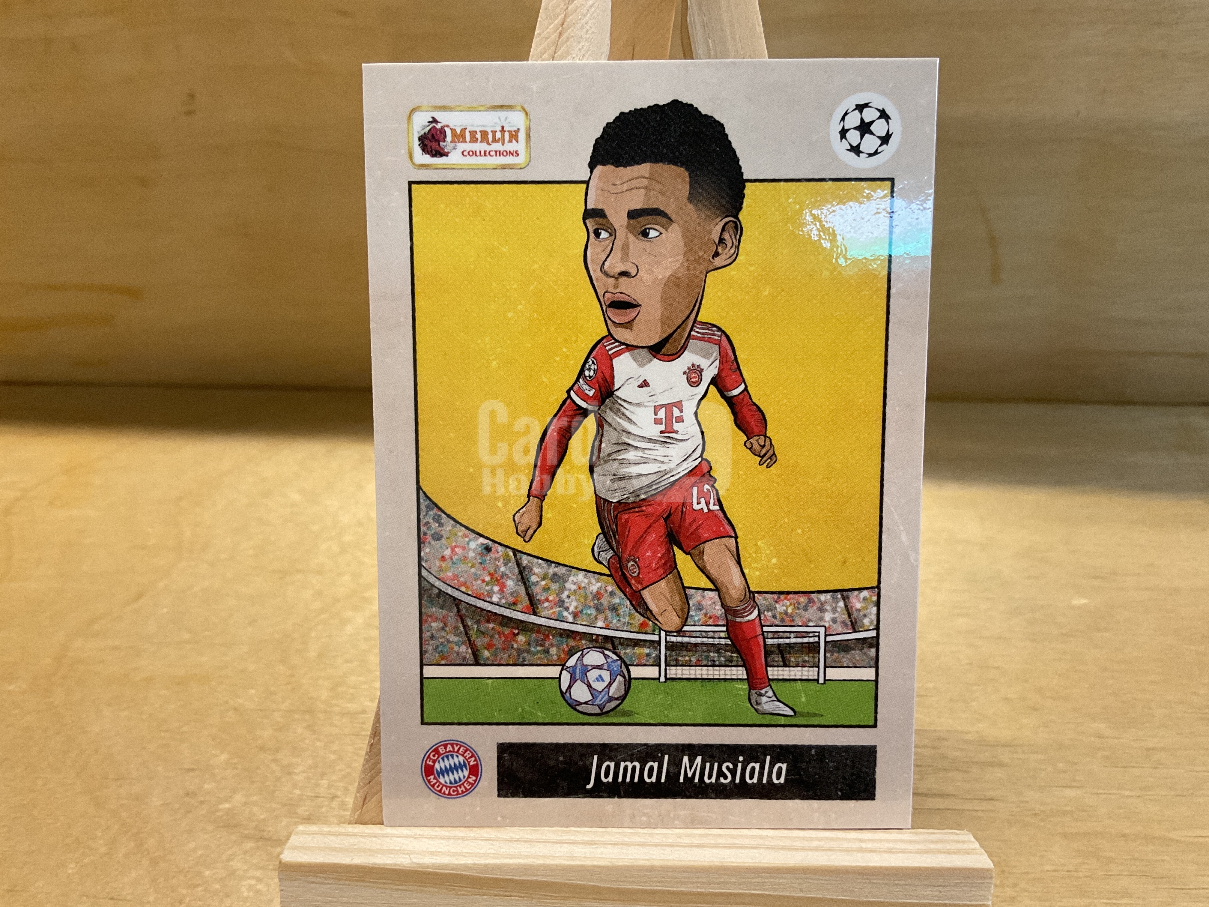 2023 Topps Merlin Jamal Musiala #NNO 德国 穆夏拉 梅林 拜仁慕尼黑 大头 拜仁 梅林遗产