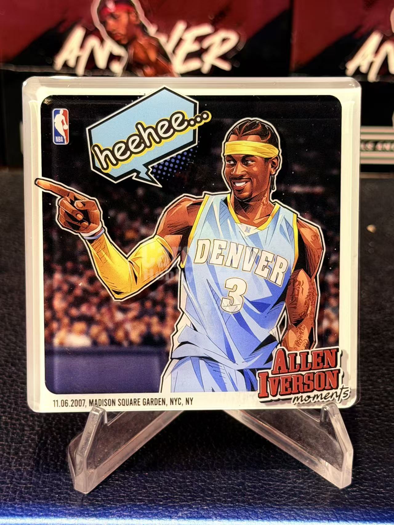 2026 Nuts Collect 艾弗森时刻系列磁吸贴 Allen Iverson 冰箱贴 掘金 6