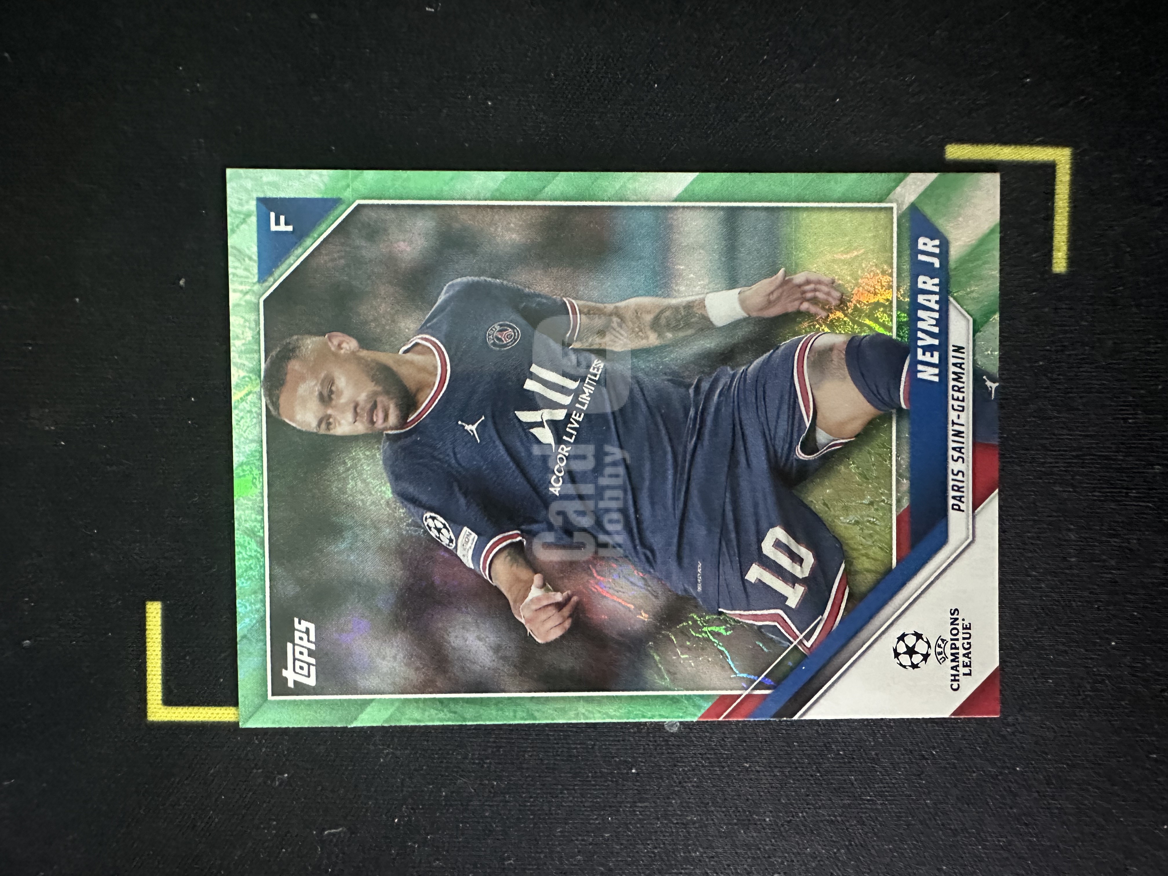 2022 Topps UEFA Champions League Neymar Jr 欧冠 UCC 碧玉 巴黎圣日耳曼 内马尔 折射