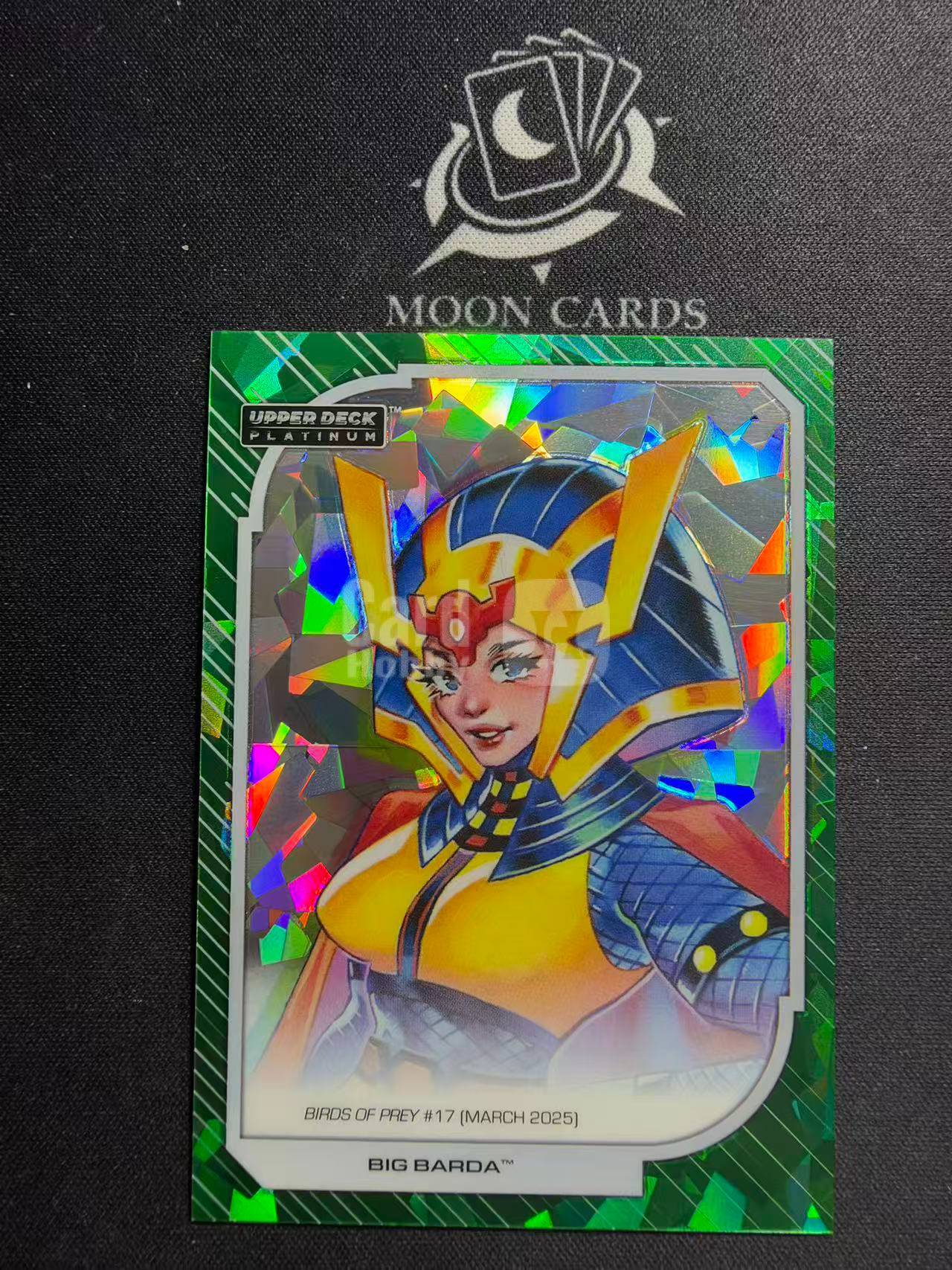 【梦卡拍卖】2026 Upper Deck Platinum 铂金 UD 华纳DC Big Barda 大芭达 绿碎冰折 99编 折射 细节如图 #Ci# 强藏海
