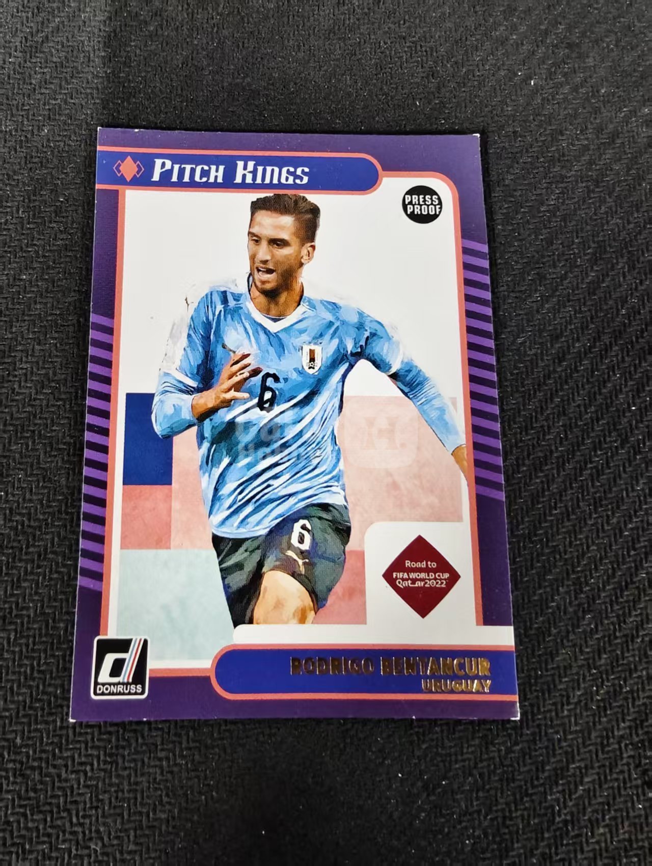 【可合并,不累计】2021-22 Panini Donruss Rodrigo Bentancur 乌拉圭 本坦库尔 杜蕾斯 世界杯 特卡 边角瑕疵 #13