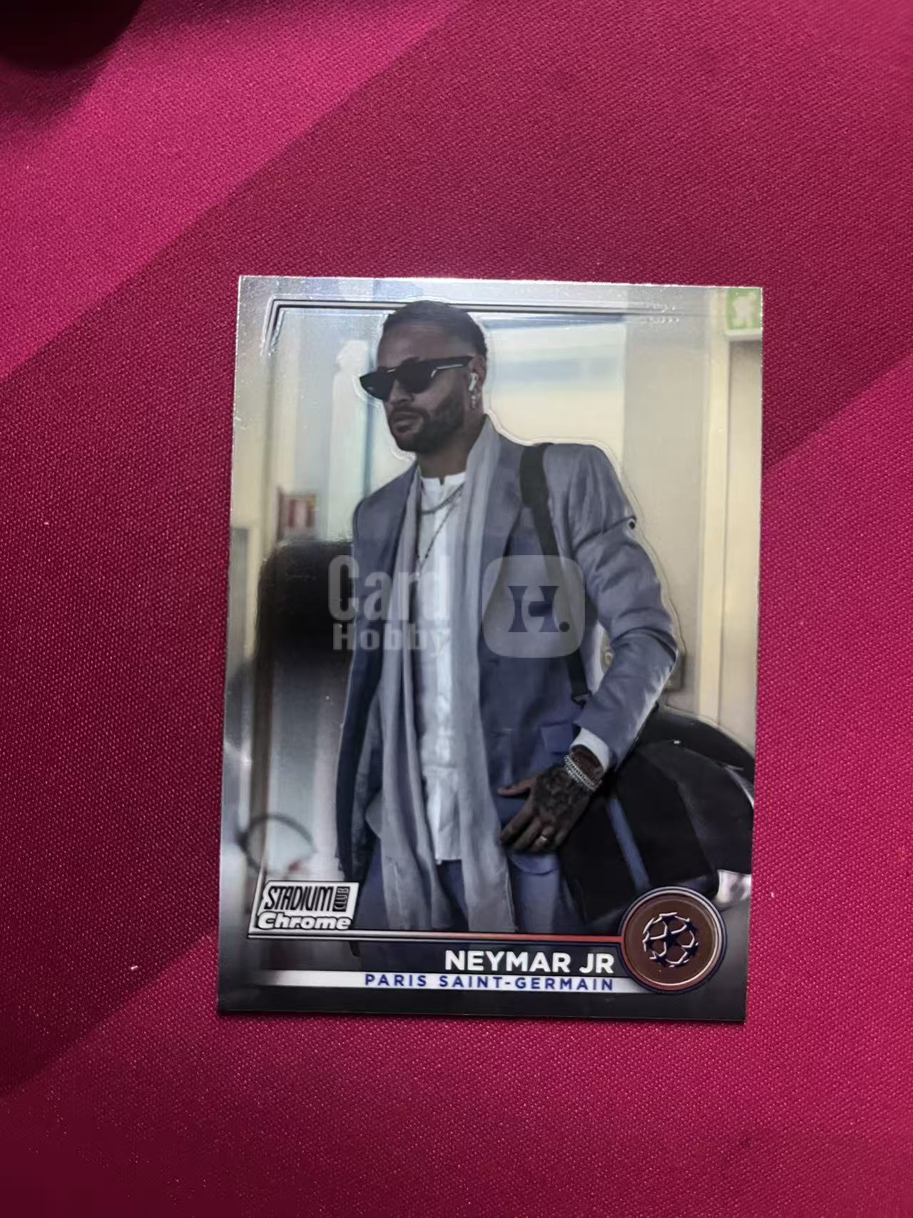 2023 Topps Stadium Club Chrome Neymar Jr #69 内马尔 竞技场 大巴黎 欧冠 巴西 巴黎圣日耳曼 巴黎 A90