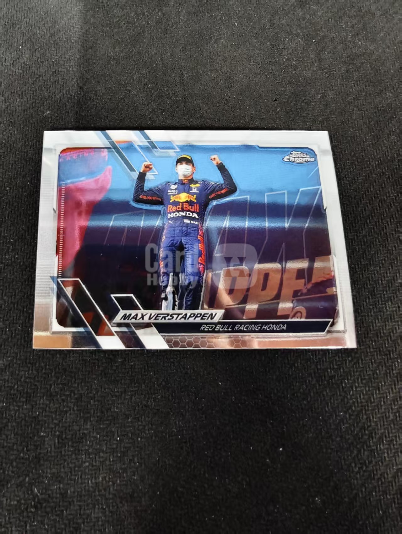 2021 Topps Chrome Max Verstappen F1 维斯塔潘 红牛 划痕 边角瑕疵 #48