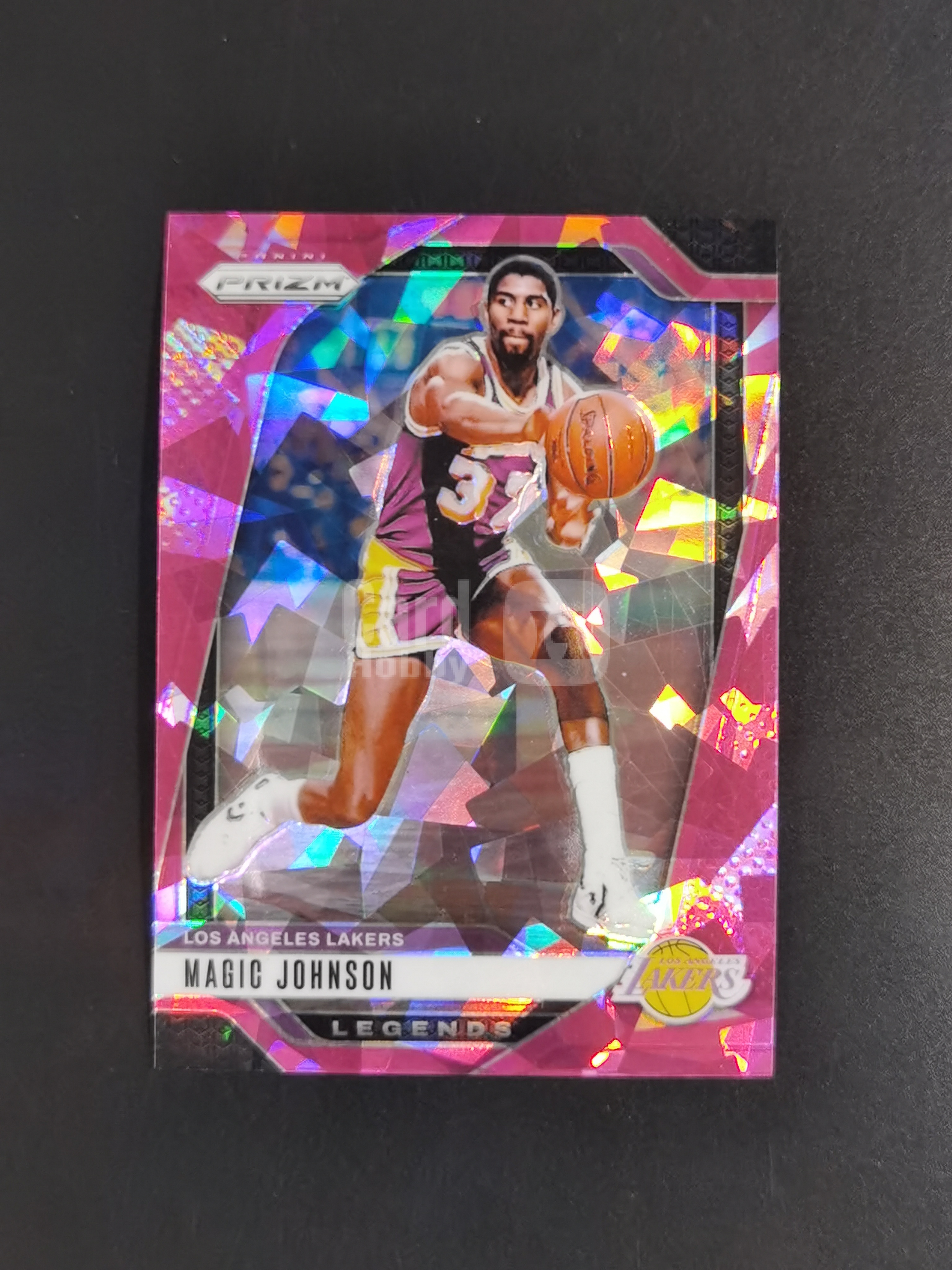 2024-25 Panini Prizm Magic Johnson 魔术师 约翰逊 粉碎冰折 卡品如图 专收必备