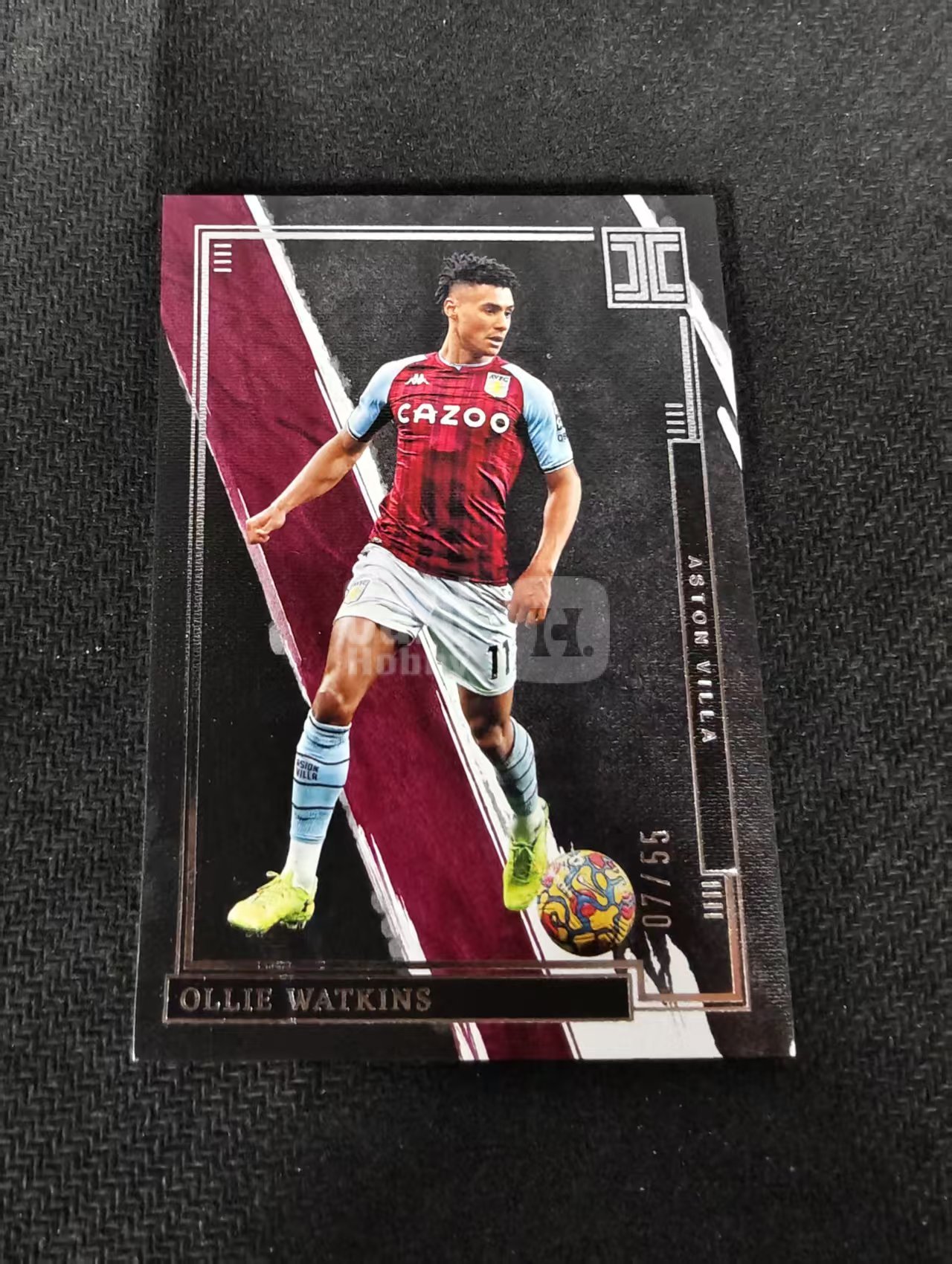 2021-22 Panini Impeccable Ollie Watkins 英超 小真金 阿斯顿维拉 沃特金斯 55编 瑕疵如图