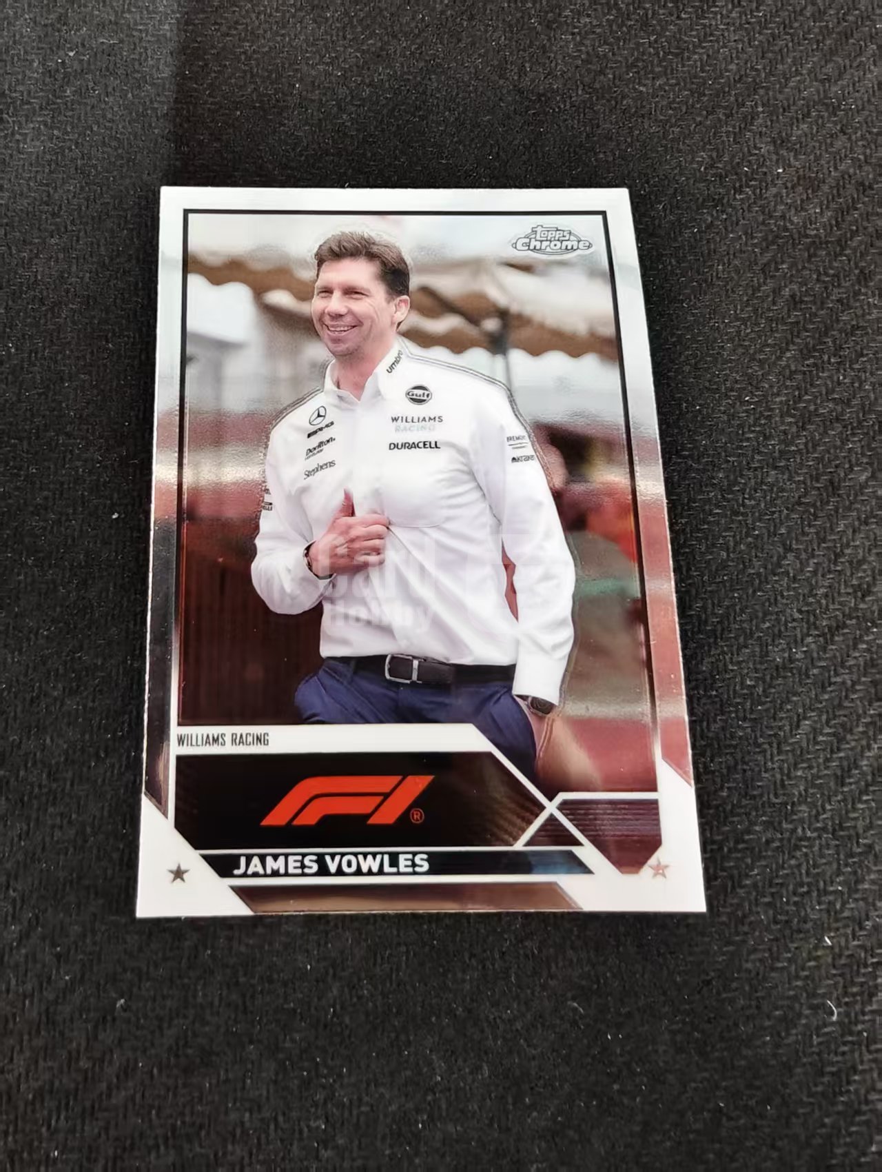 2023 Topps Chrome James Vowles 詹姆斯 沃尔斯 F1 划痕 边角瑕疵 #99