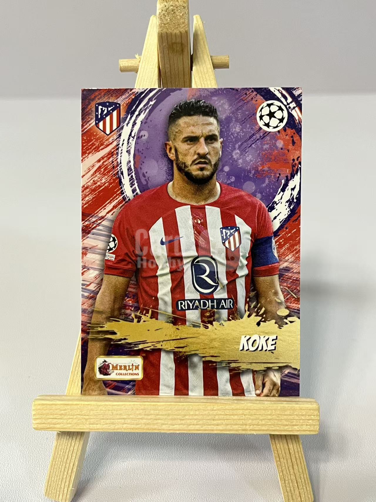 2023 Topps UEFA Koke 科克 马竞 梅林 欧冠 实卡精美 卡品如图 LZ5