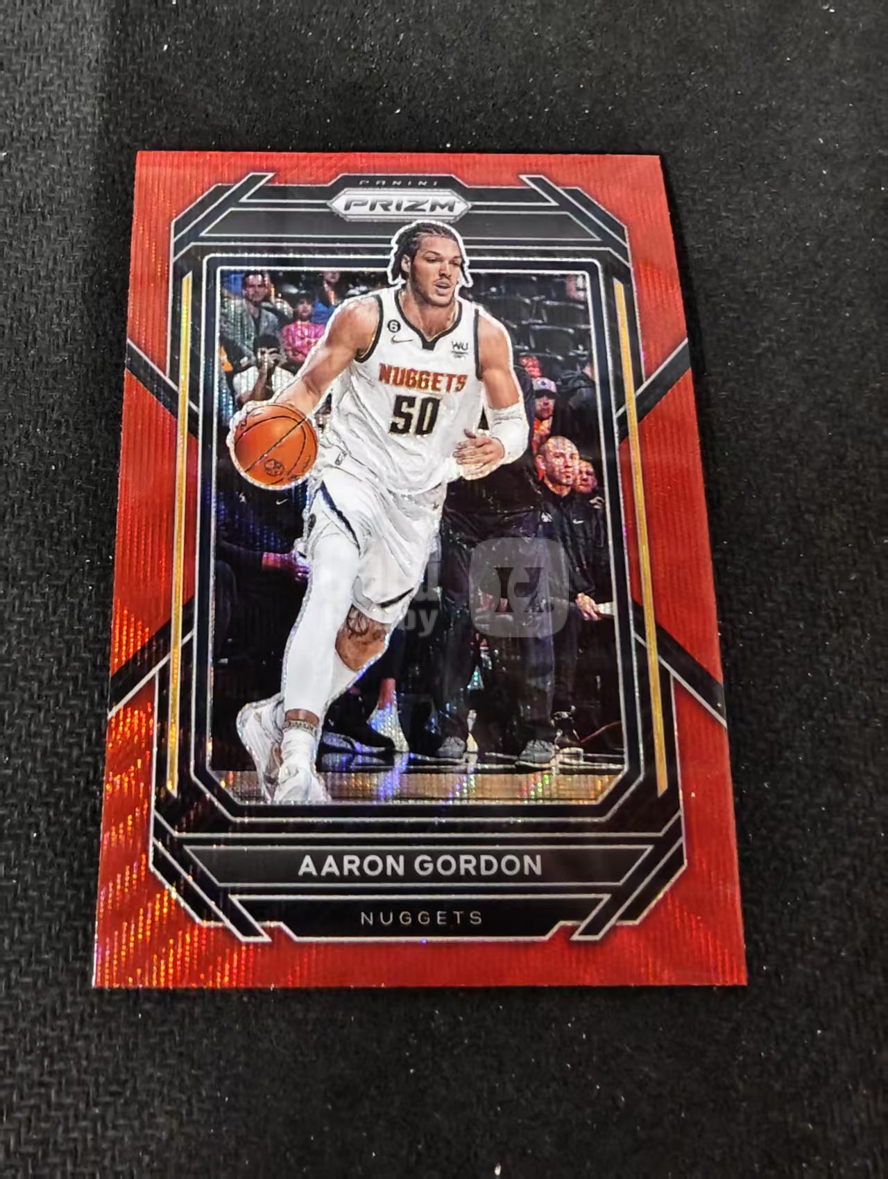 2022-23 Panini Prizm Aaron Gordon 阿隆 戈登 掘金 红波纹 PZ 划痕 边角瑕疵 #41