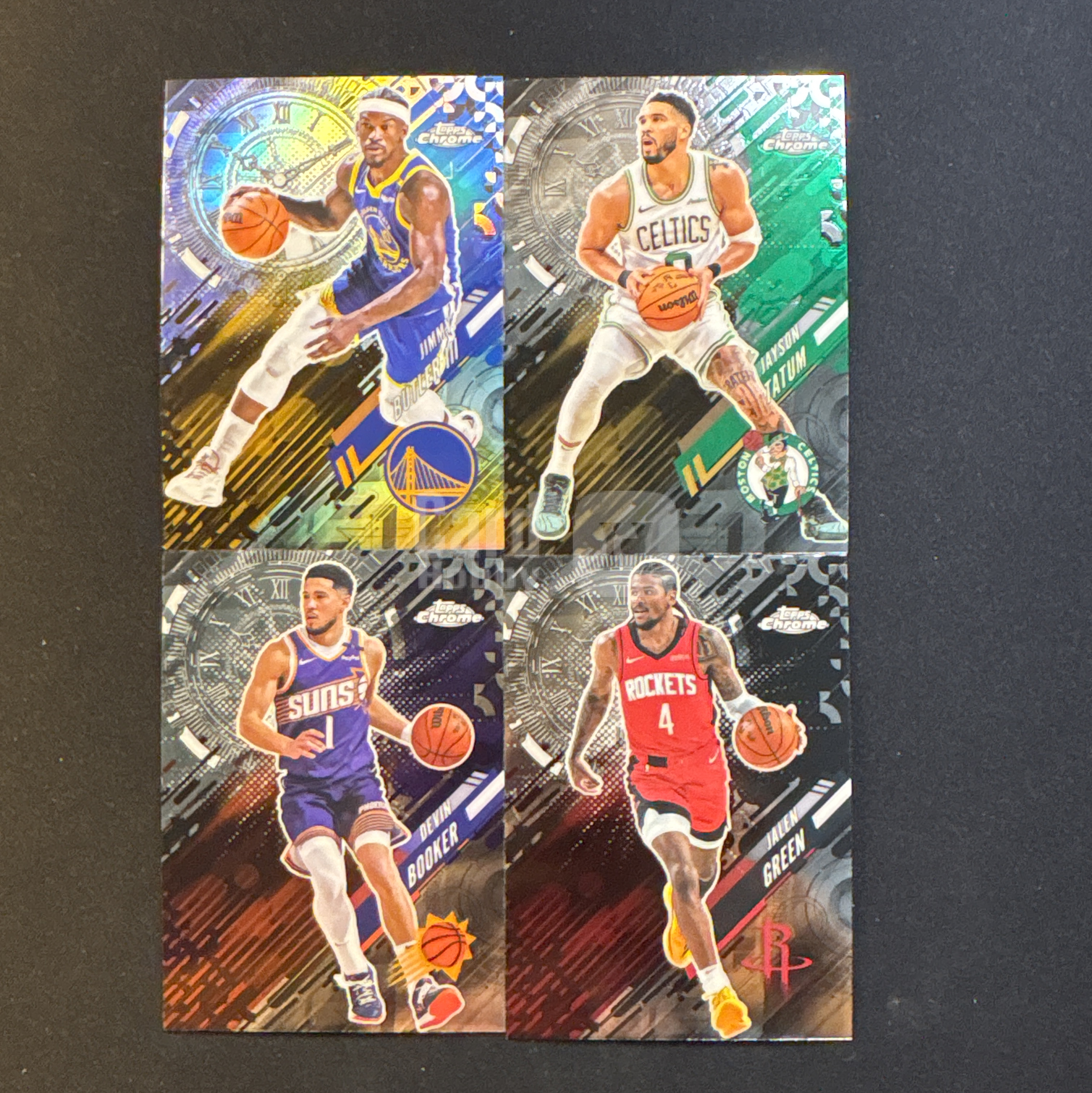 2025-26 Topps Chrome 【爆爆代卖】 巴特勒三世 银折 塔图姆 德文 布克 雄鹿 杰伦 格林 勇士 凯尔特人 太阳 火箭 GoTime特卡 4张Lot Base 专收必备 如图#靓星