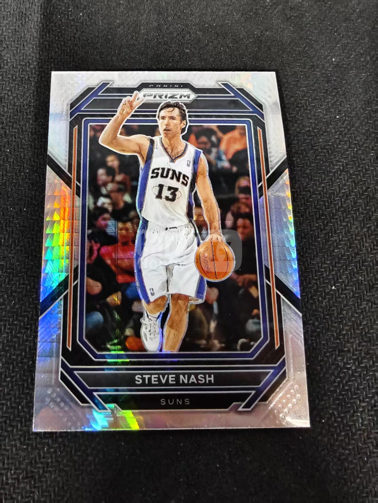 2022-23 Panini Prizm Steve Nash 史蒂夫 纳什 太阳 hyper折 PZ 划痕 边角瑕疵 #289