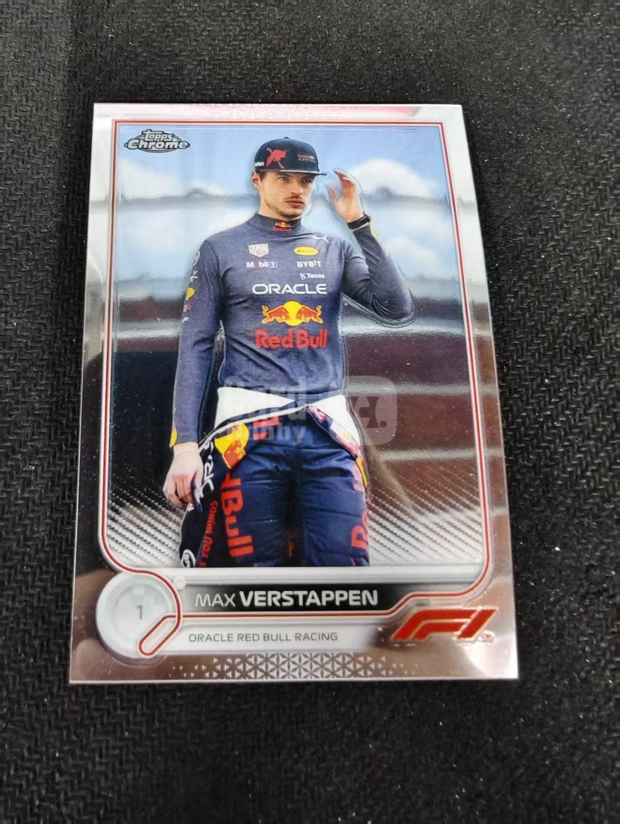 2022 Topps Chrome F1 Max Verstappen 维斯塔潘 红牛 划痕 边角瑕疵 #2