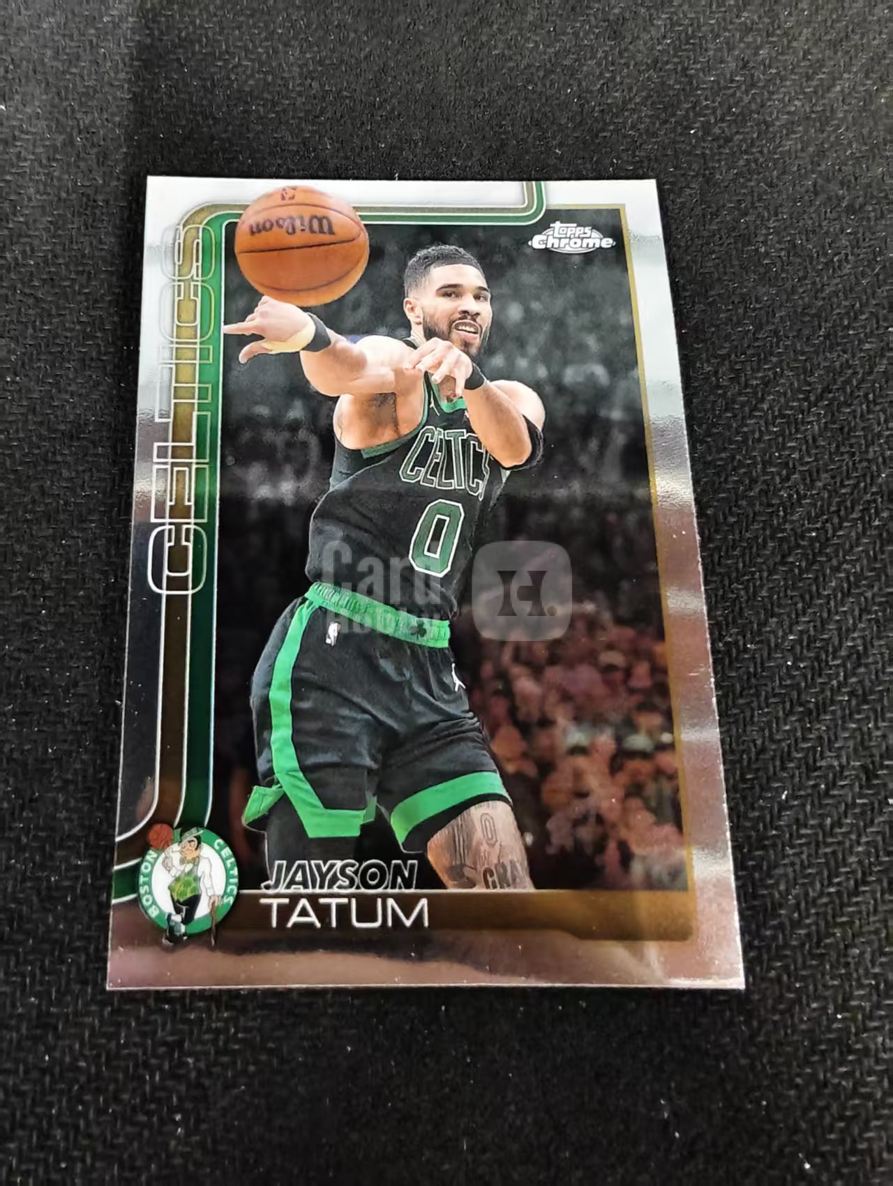 2026 Topps Chrome Update Jayson Tatum 凯尔特人 杰森 塔图姆 獭兔 TCU 划痕 边角瑕疵 #8