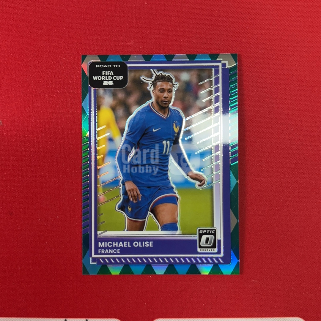 【四喜代拍】2025-26 Panini Donruss 世界杯 杜蕾斯 Michael Olise 奥利塞 奥利赛 法国 菱格特卡 卡品如图(polo)