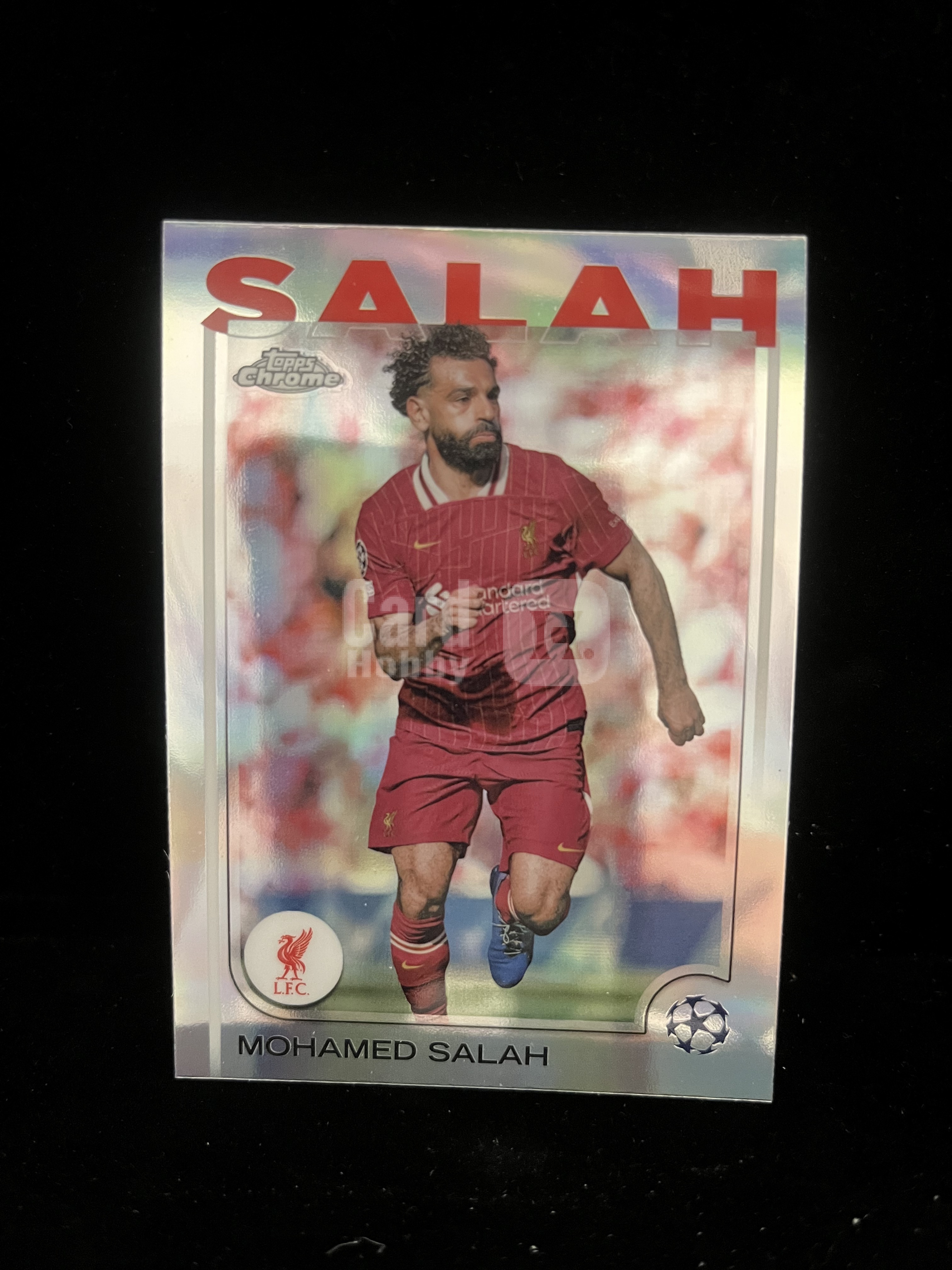免费代拍 2025 Topps Chrome 欧冠 萨拉赫 Mohamed Salah 折射 卡品如图#C394