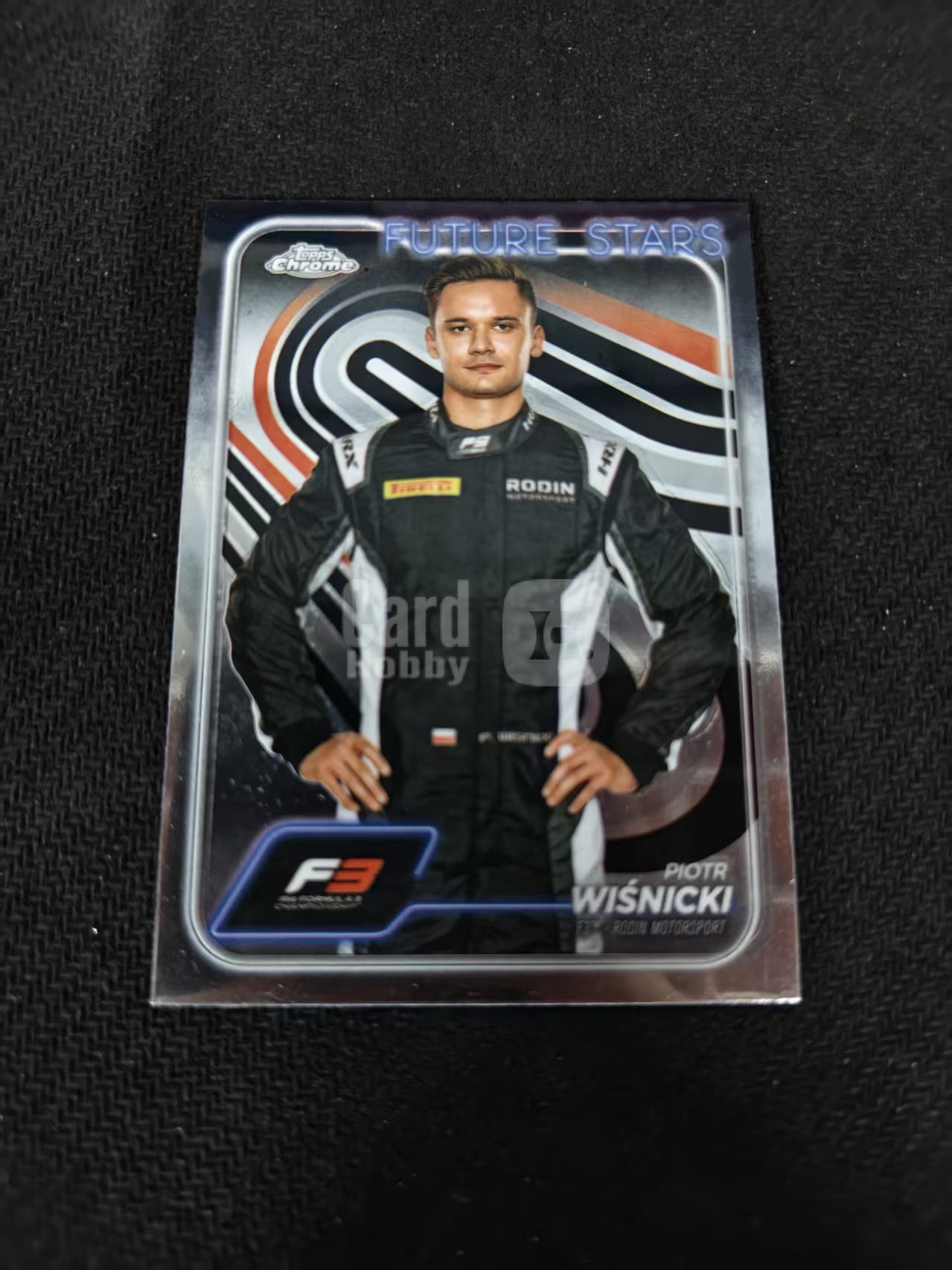2024 Topps Chrome F1 Piotr Wisnicki 皮奥托 维斯尼基 F3 划痕 边角瑕疵 #72