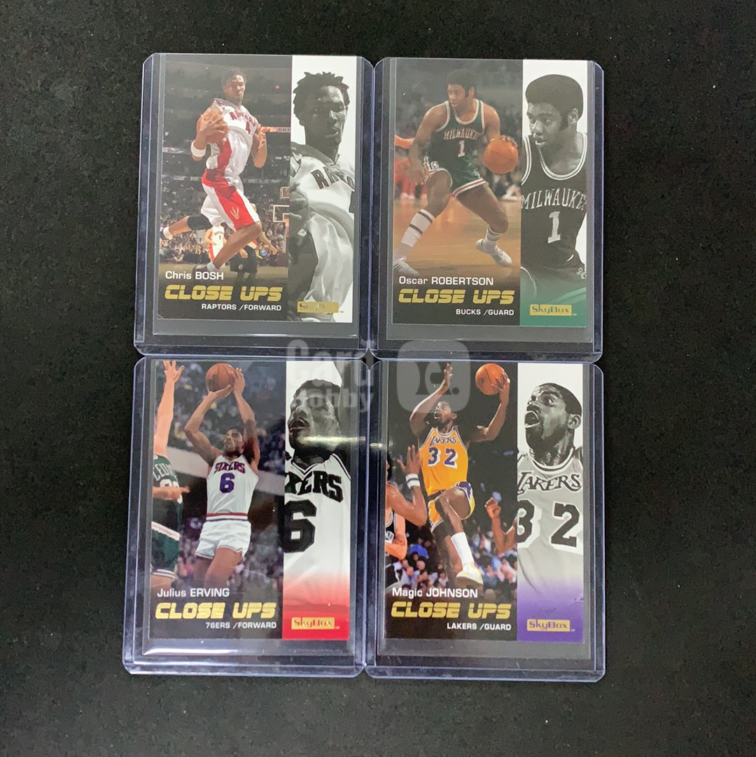 2008-09 Upper Deck Skybox Magic Johnson 【SC拍卖】魔术师约翰逊 克里斯波什 欧文 经典老特 lot 收藏必备(兔哥)
