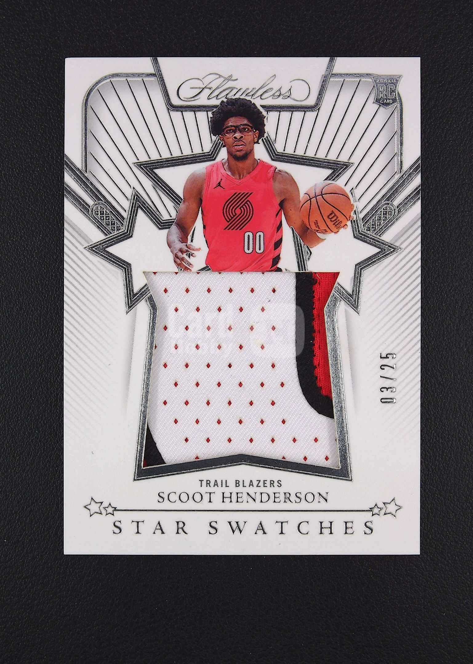 【古都代卖】 2023-24 Panini Flawless Scoot Henderson 斯库特 亨德森 开拓者 手提 新秀 Patch ...