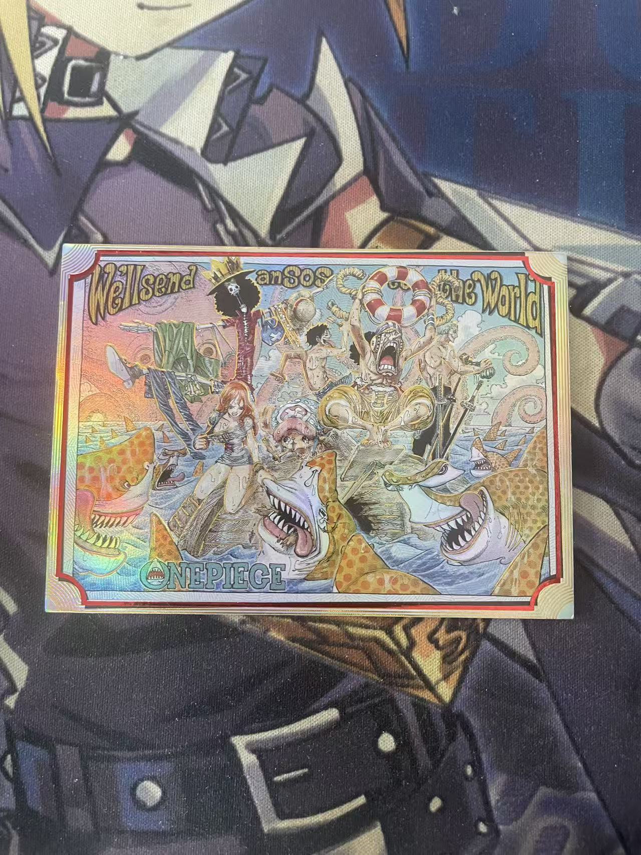 卡游 航海王 海贼王 彩色漫画卡 木水拍卖 爱国者