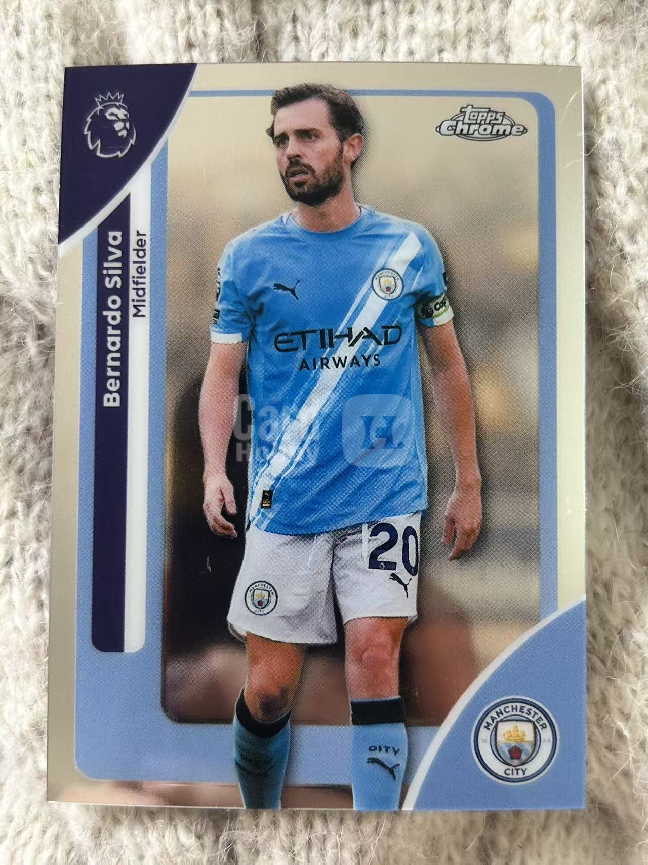 2024 Topps Chrome Bernardo Silva 贝尔纳多・席尔瓦 - 曼城中场核心,葡萄牙国脚,技术灵动,传射兼备,随队斩获多项冠军,凑套必备