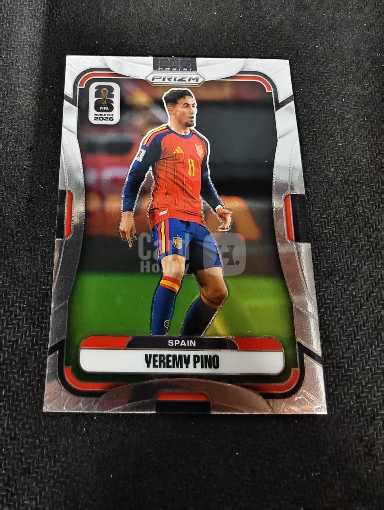 2026 Panini World Cup Prizm Yeremy Pino 世界杯PZ 西班牙 耶雷米 皮诺 PZ世界杯 划痕 边角瑕疵#79