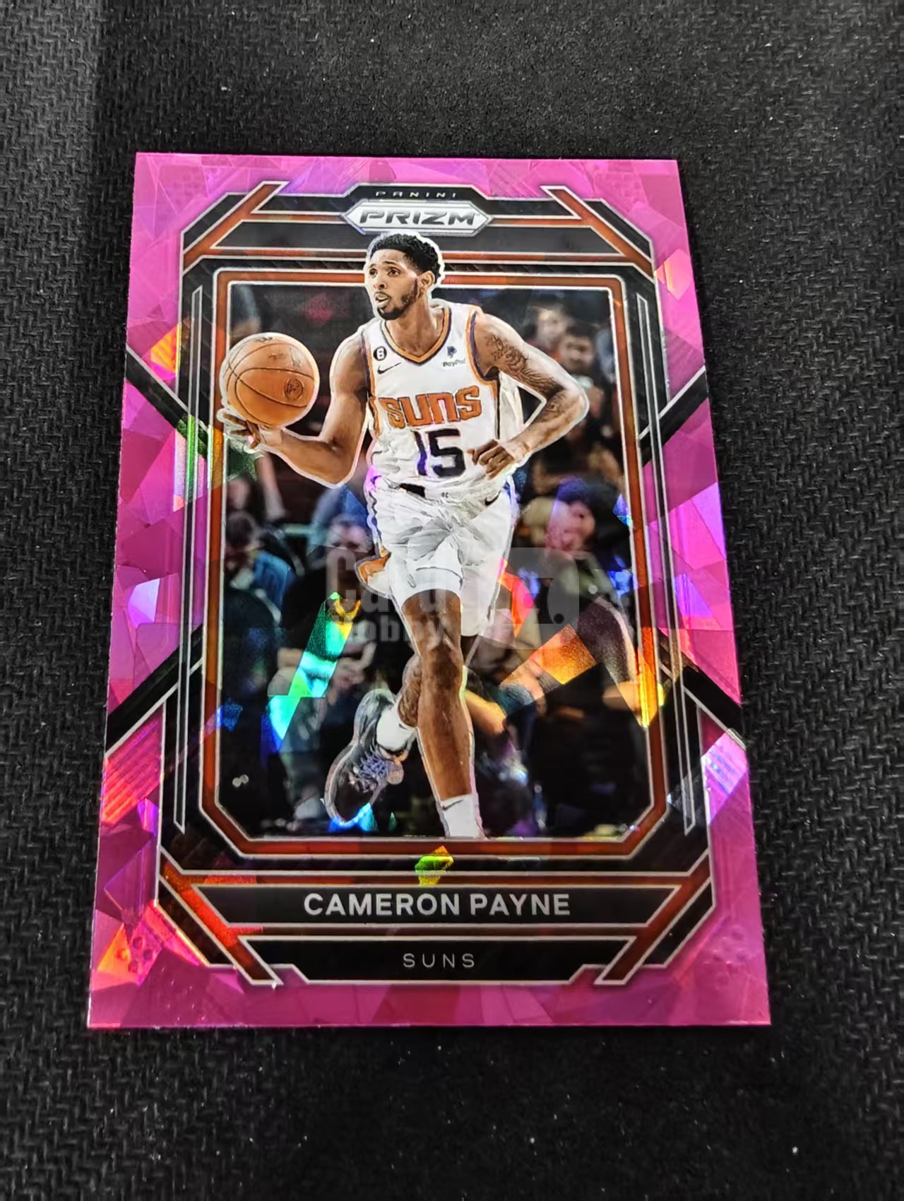 2022-23 Panini Prizm Cameron Payne 卡梅伦 佩恩 太阳 粉碎冰 PZ 划痕 边角瑕疵 #129