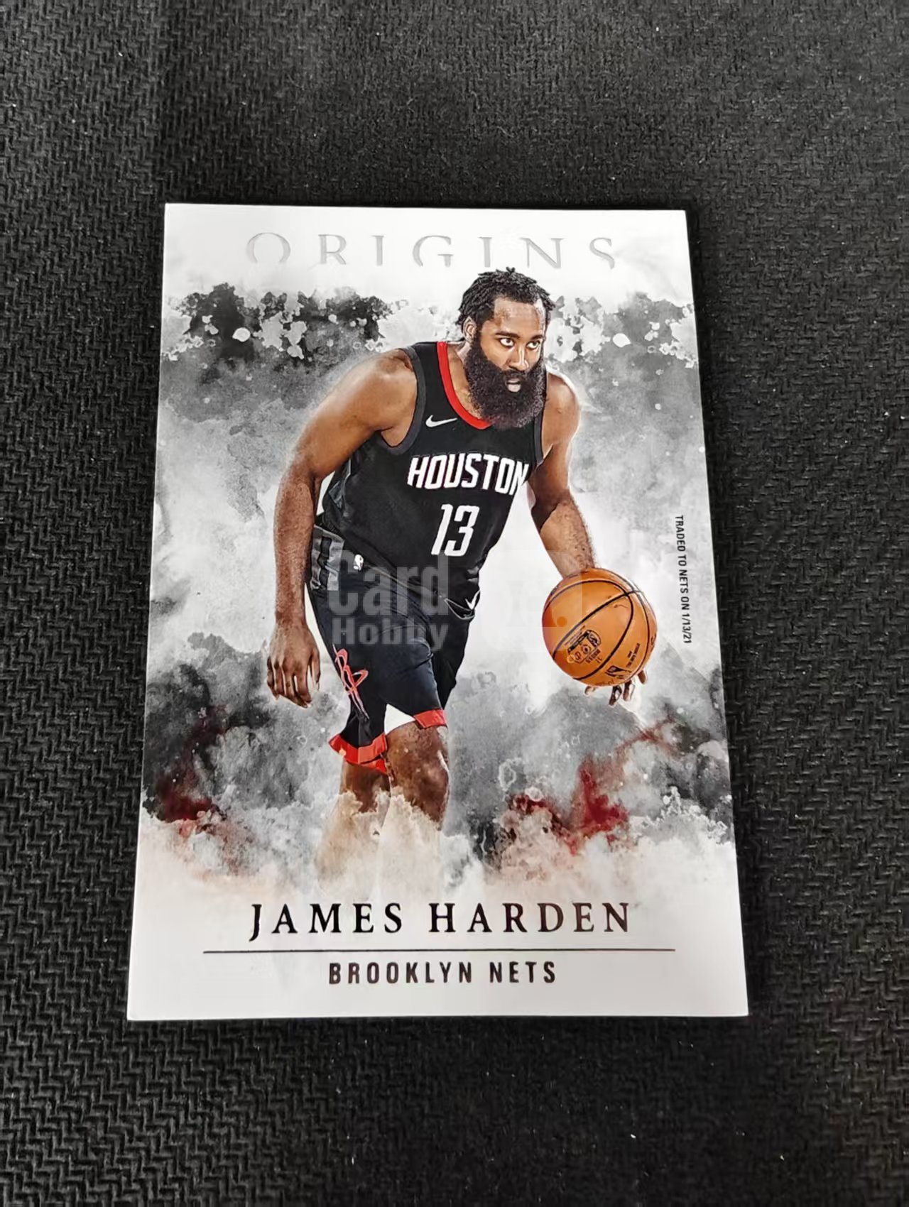 【可合并,不累计】2020-21 Panini Origins James Harden 起源 詹姆斯 哈登 篮网 轻印 边角瑕疵 #32