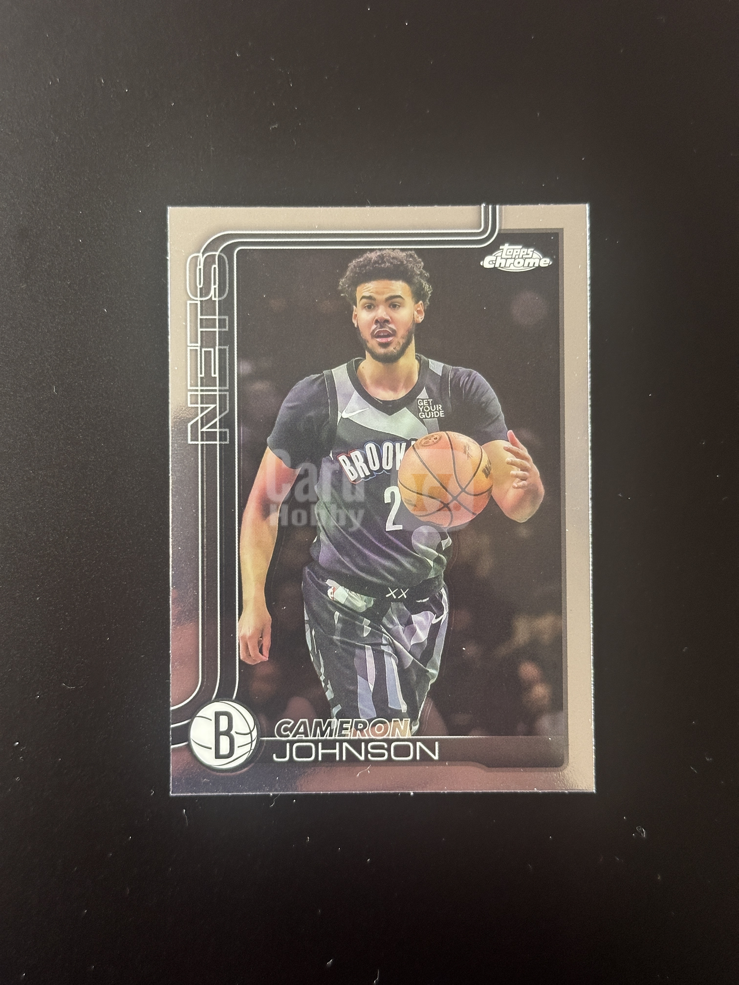 2025 Topps Chrome Cameron Johnson TC元年 篮网 卡梅隆 约翰逊 编号84 约基奇队友 收藏必备 卡品如图