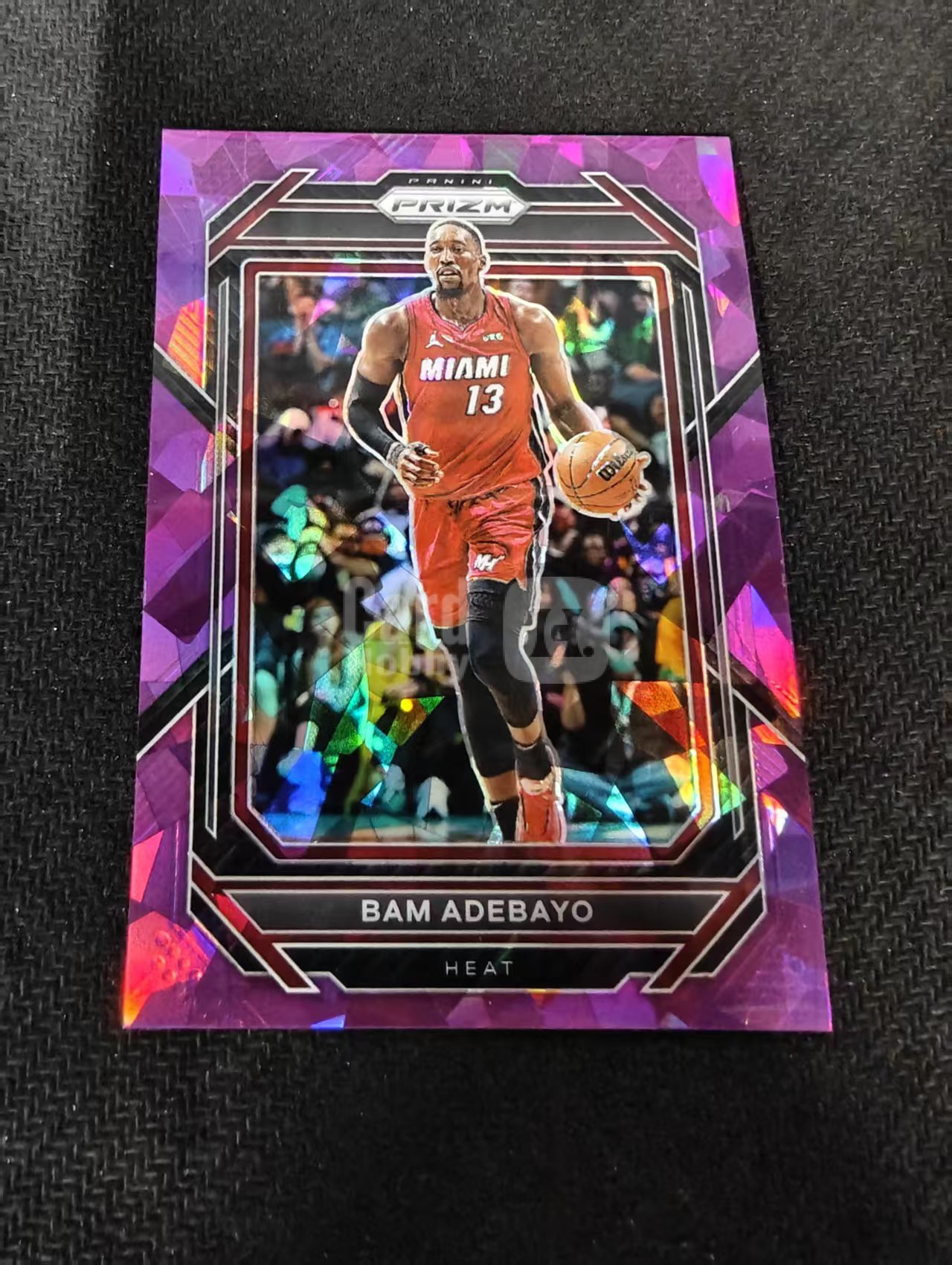 2022-23 Panini Prizm Bam Adebayo 巴姆 阿德巴约 热火 碎冰折 149编 划痕 边角瑕疵