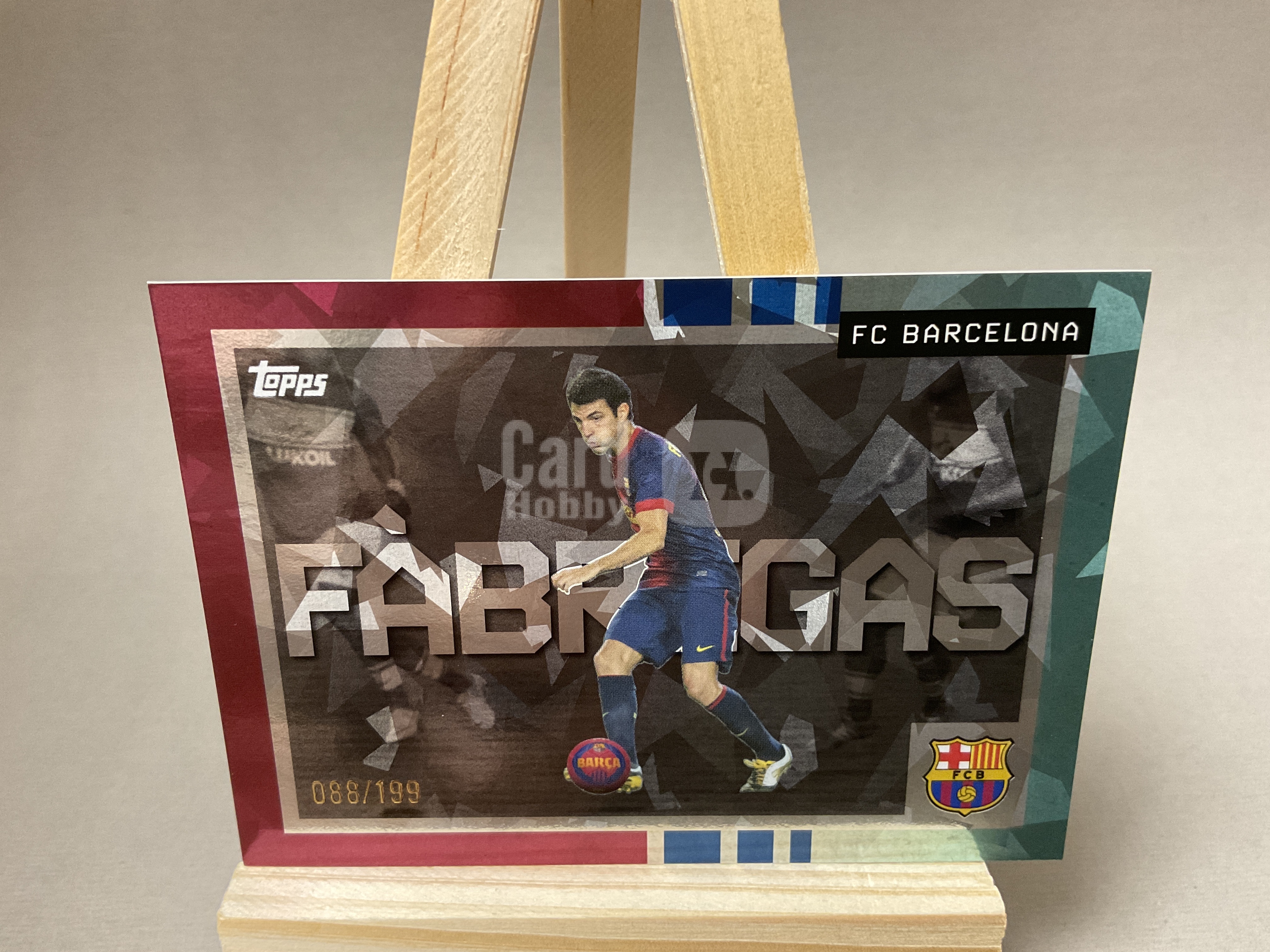 2025 Topps Topps Cesc Fabregas #199编 小法 巴萨队套 阿森纳 法布雷加斯