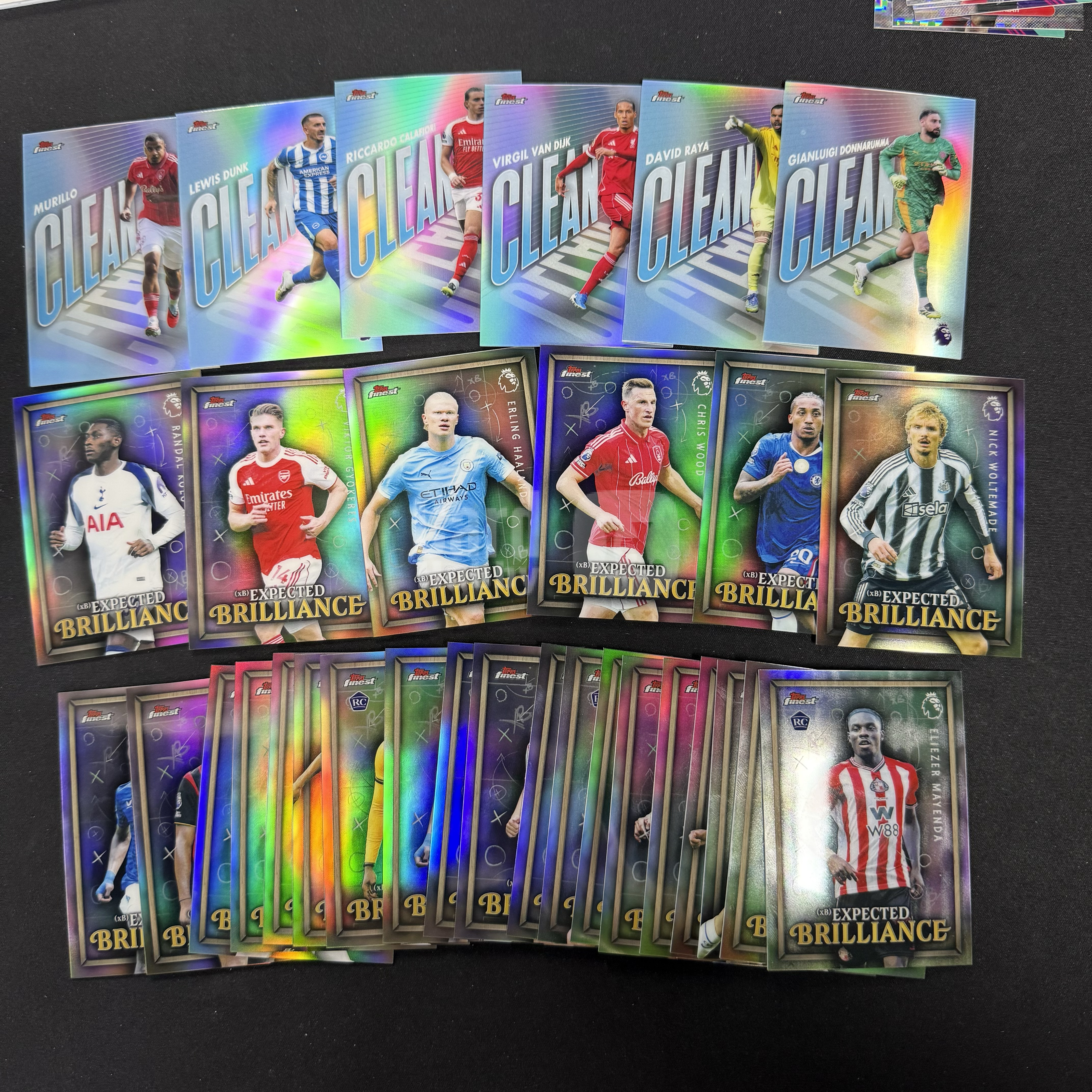 2025-26 Topps Finest Erling Haaland 【SC拍卖】英超 哈兰德 哲凯赖什 佩德罗 范戴克 拉亚 特卡 折射 lot 收藏必备(小骆)