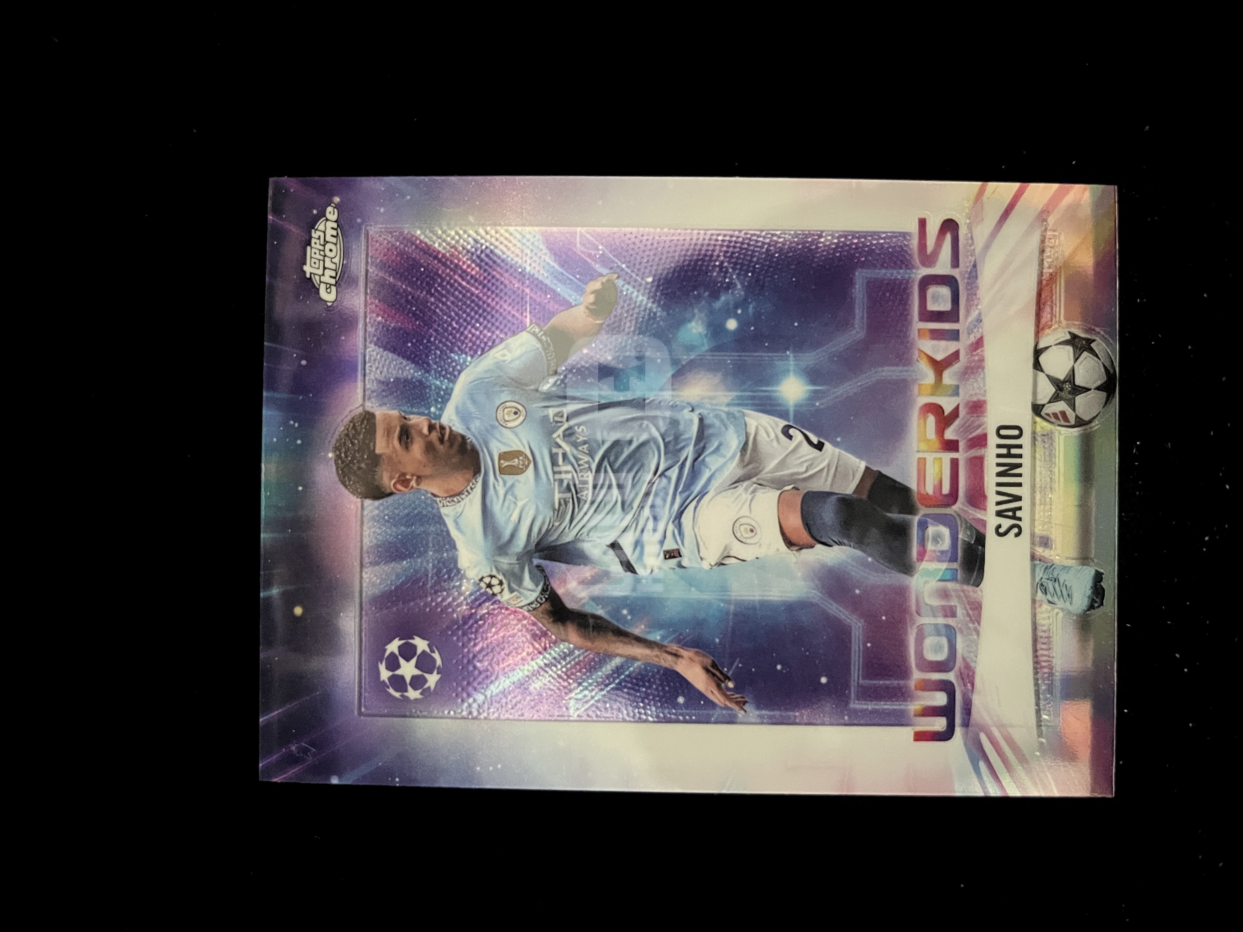 免费代拍 2025 Topps Chrome 欧冠 萨维尼奥 Savinho 折射 卡品如图#A145