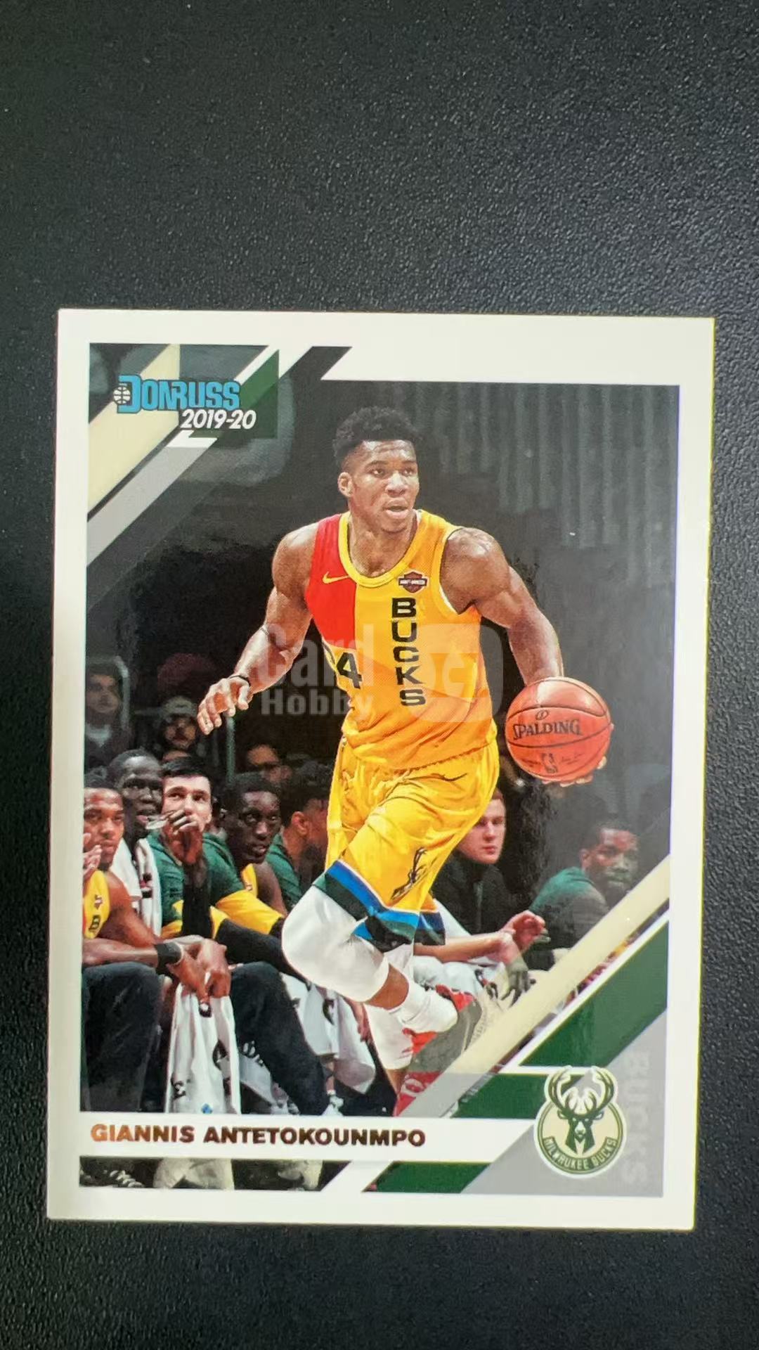 2019-20 Panini Donruss Giannis Antetokounmpo #113 B27