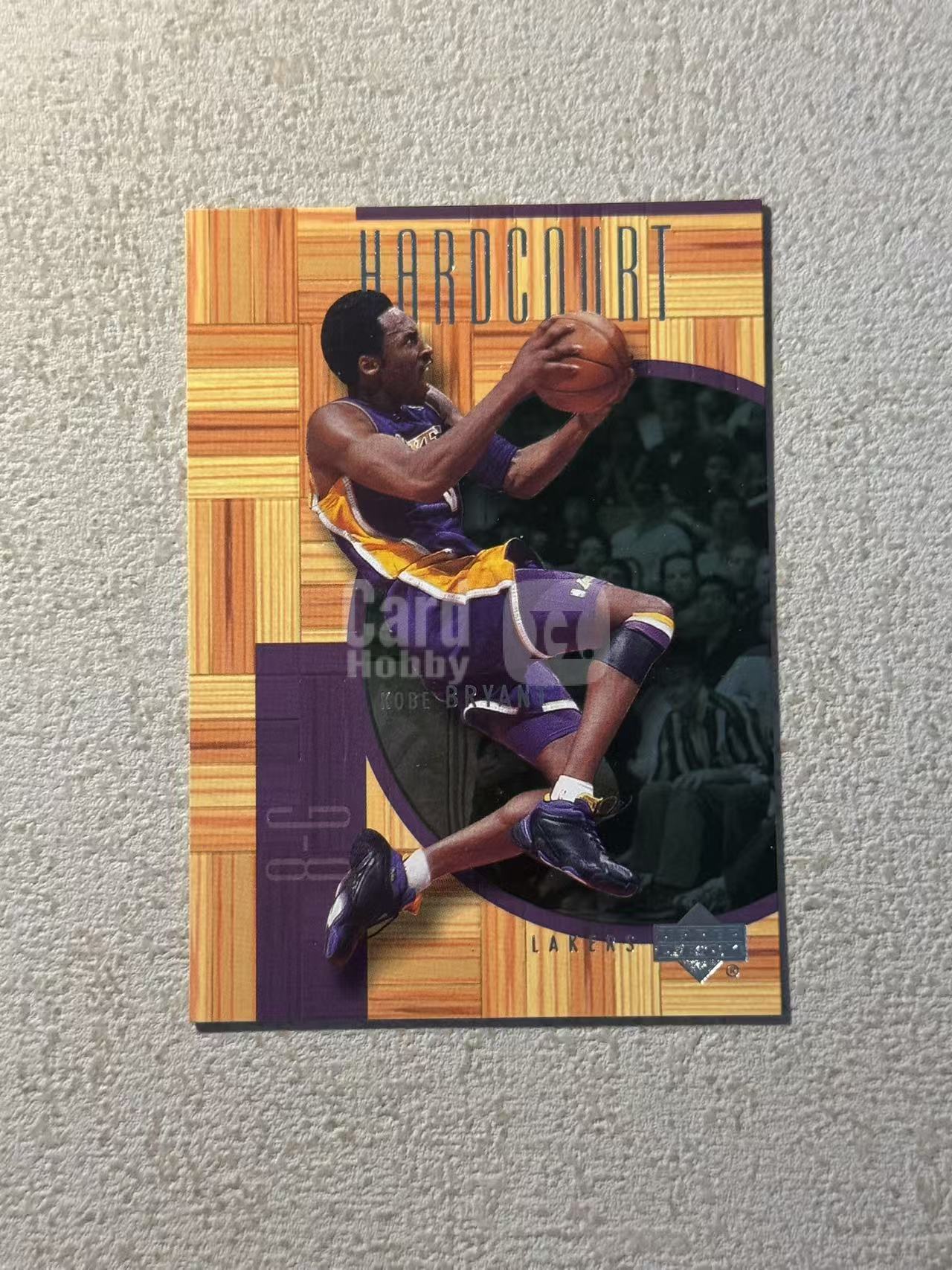2000 Upper Deck Hardcourt Kobe Bryant UD 湖人 科比 布莱恩特 大比例 木纹特卡 稀有老特 sp 经典选图 收藏必备
