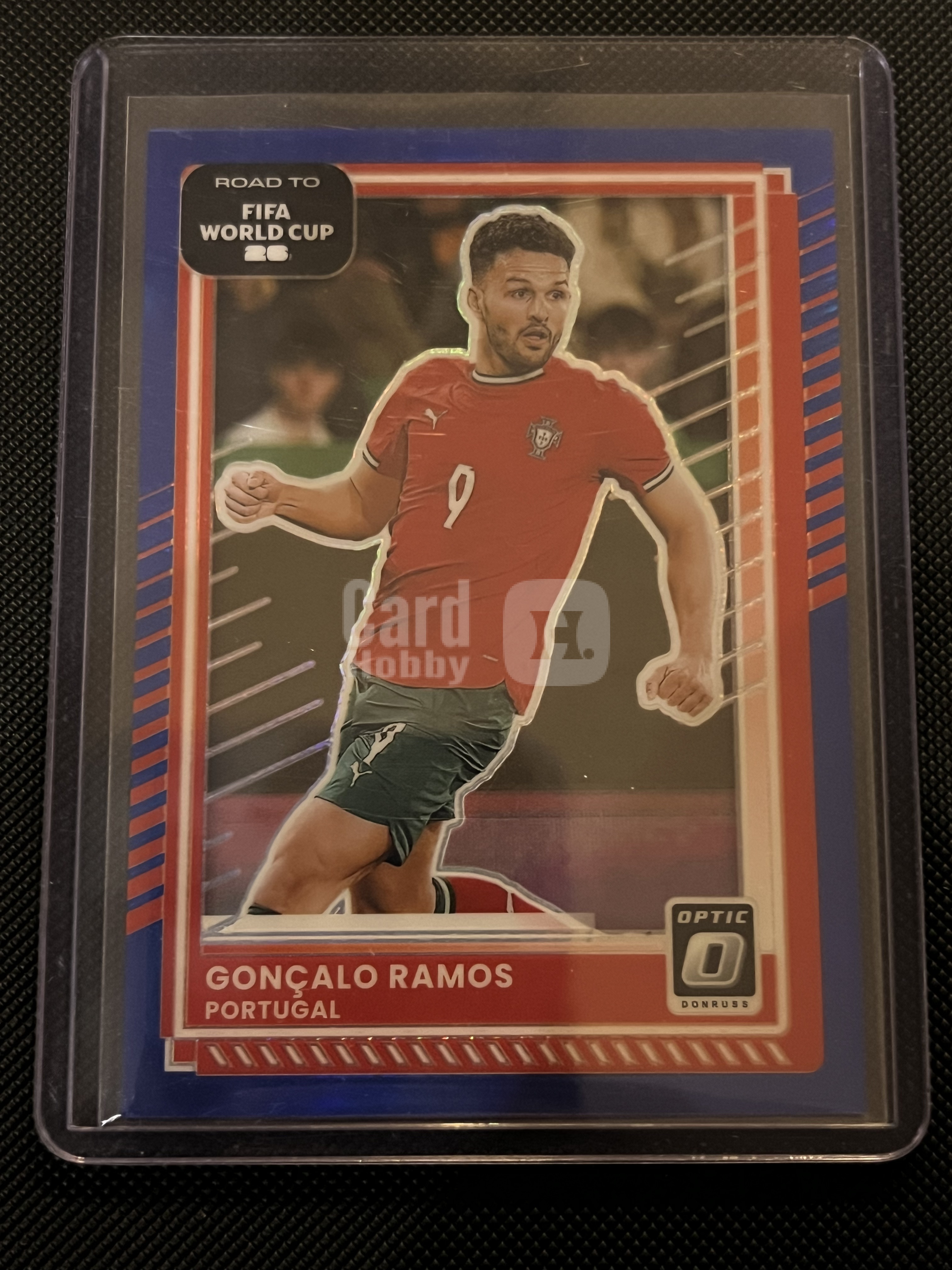 2025-26 Panini optic Goncalo Ramos #95 葡萄牙 贡萨洛·拉莫斯 75编 蓝平行 折射卡!!凑套必备!!