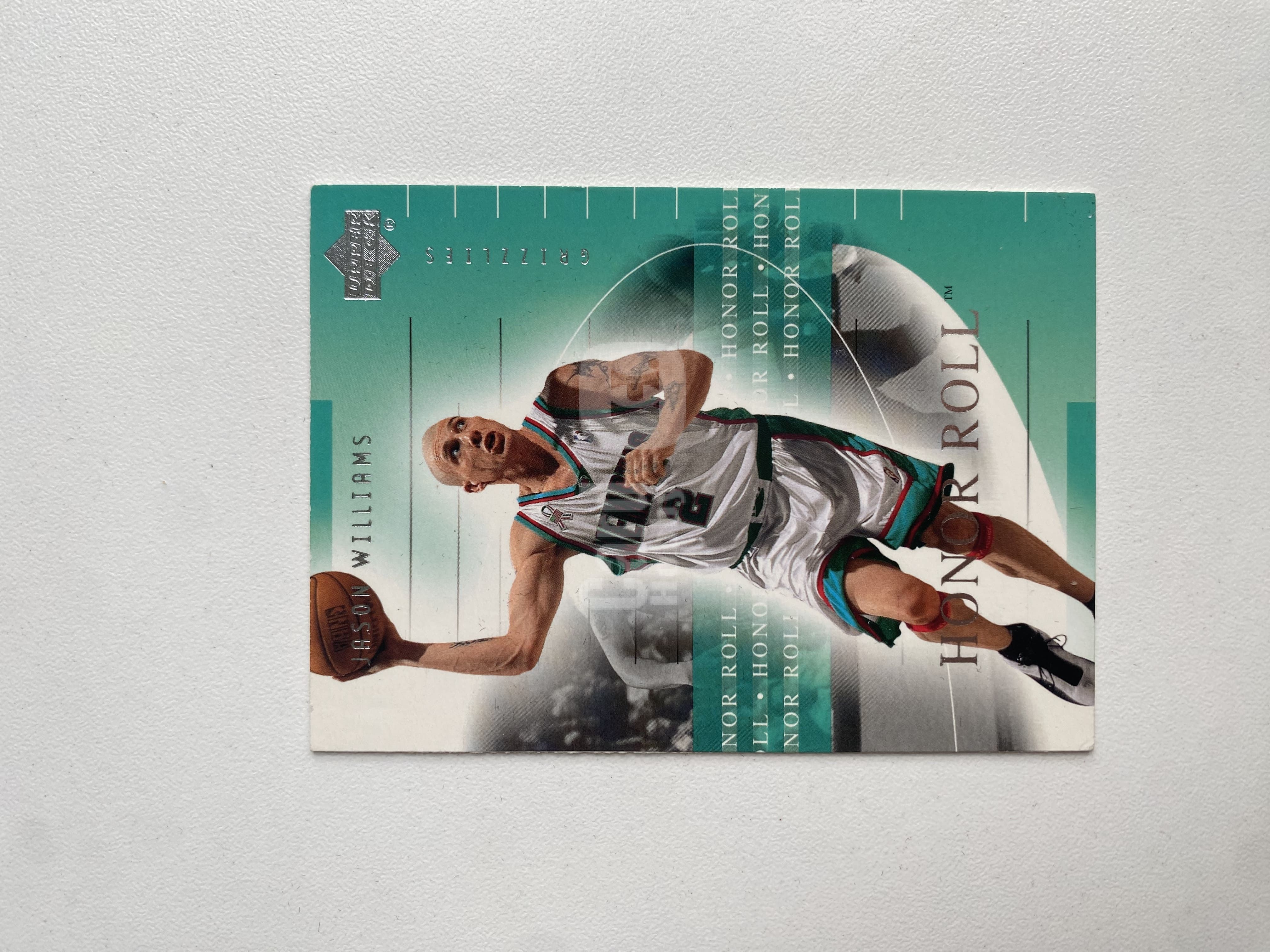 2002 Upper Deck Honor Roll Jason Williams #43 杰森 威廉姆斯 灰熊队 白巧克力 老卡 凑套