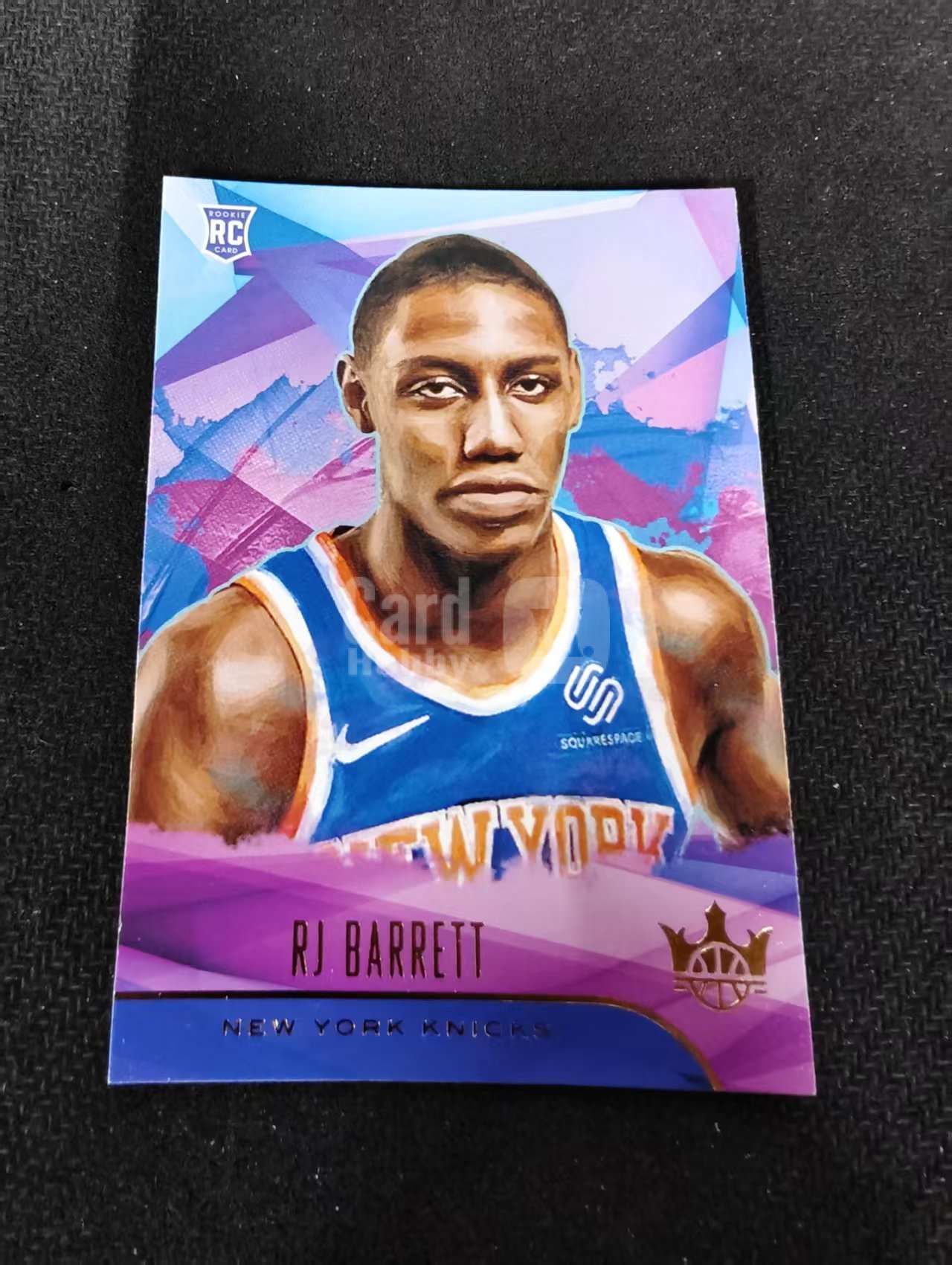 2019-20 COURT KINGS 油画 尼克斯 RJ BARRETT RJ 巴雷特 新秀RC 一级 划痕 边角瑕疵 #92