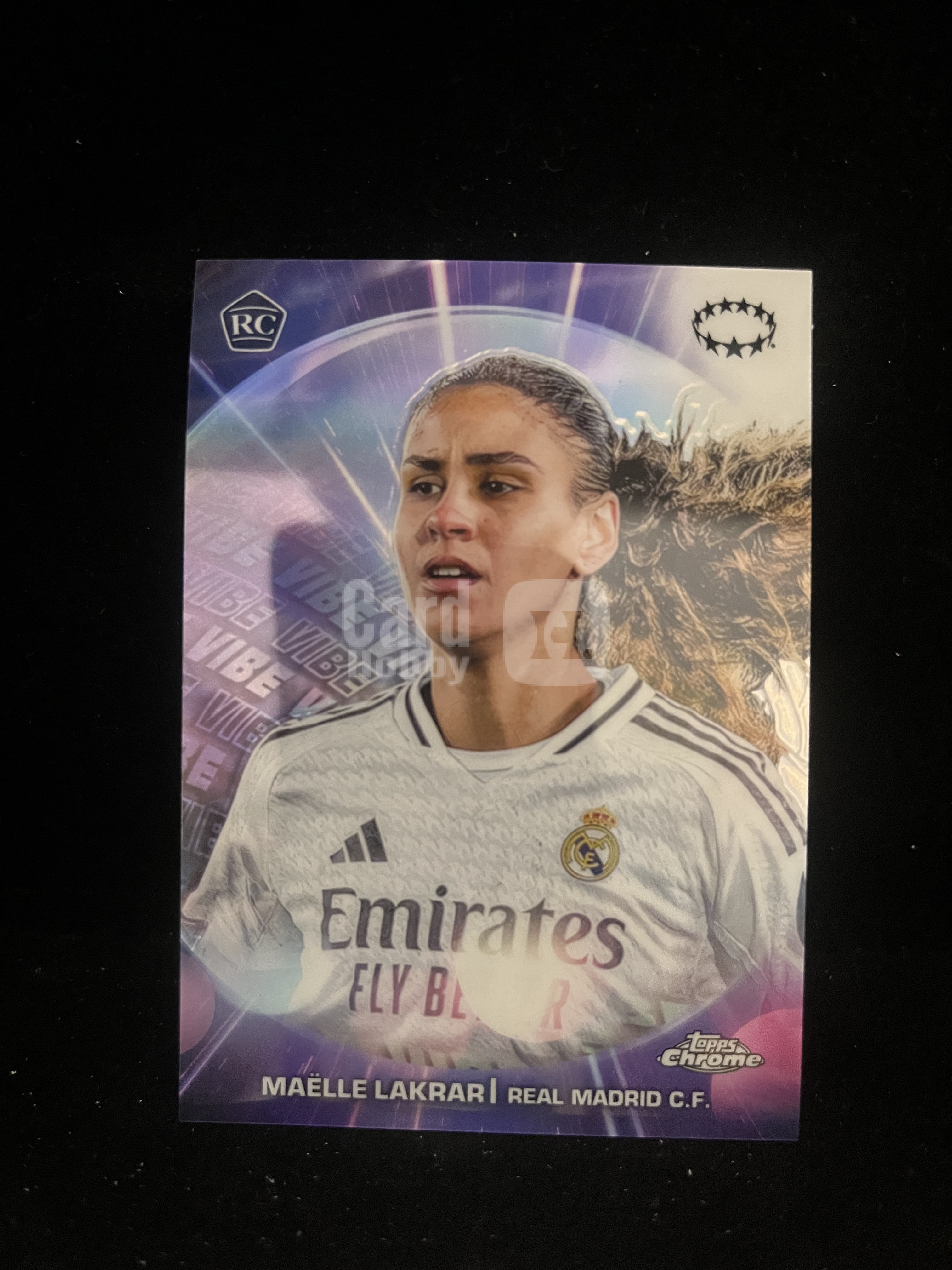 免费代拍 2024 Topps Chrome Women's Champions League 拉克拉尔 Maëlle Lakrar RC 折射 卡品如图#G443