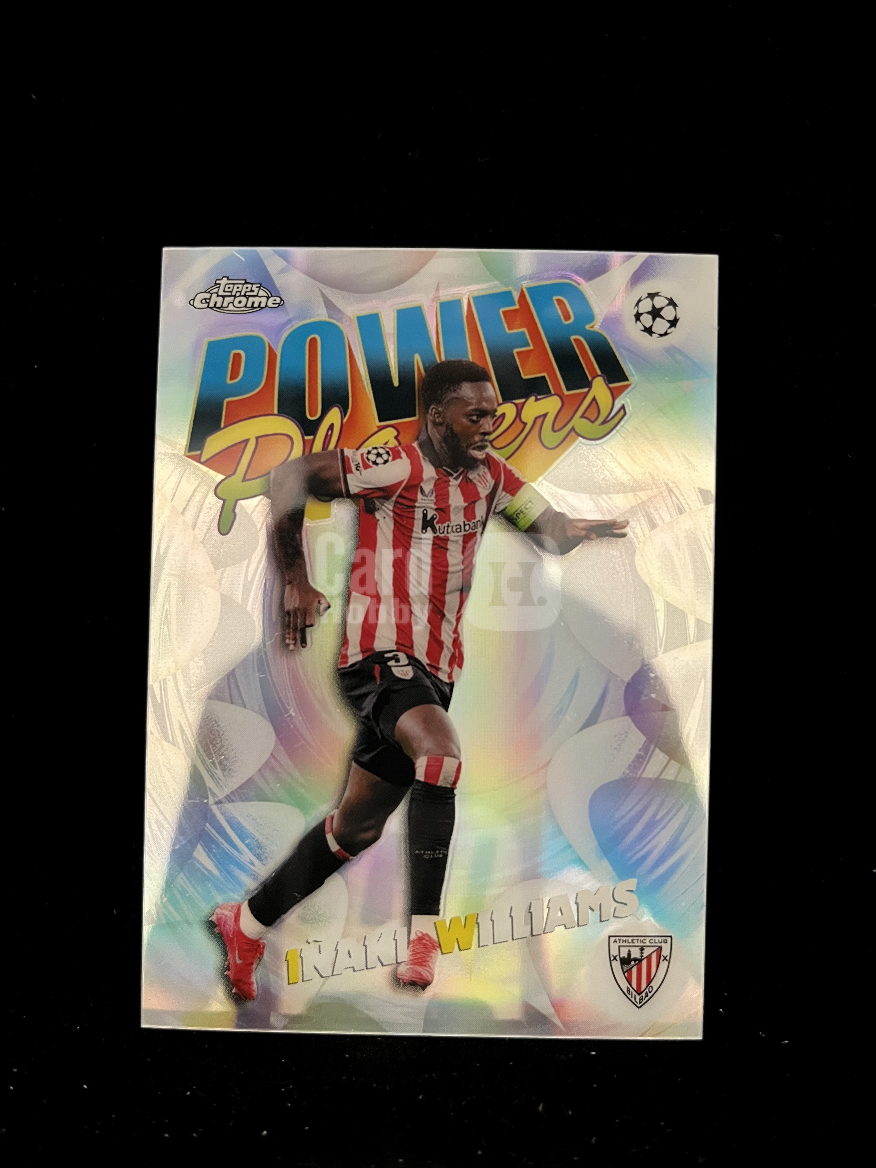 免费代拍 Topps Chrome 欧冠 伊尼亚基·威廉姆斯 Iñaki Williams 折射 卡品如图#E608