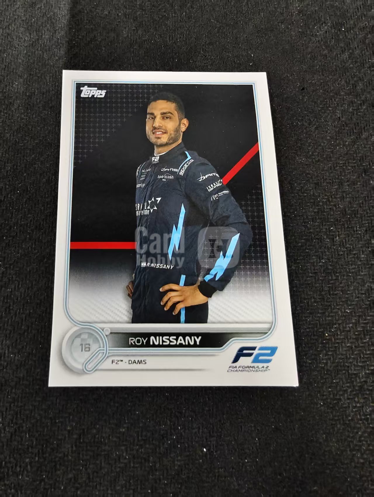 2022 Topps Chrome F1 Roy Nissany 罗伊 尼萨尼 F2 划痕 边角瑕疵@91