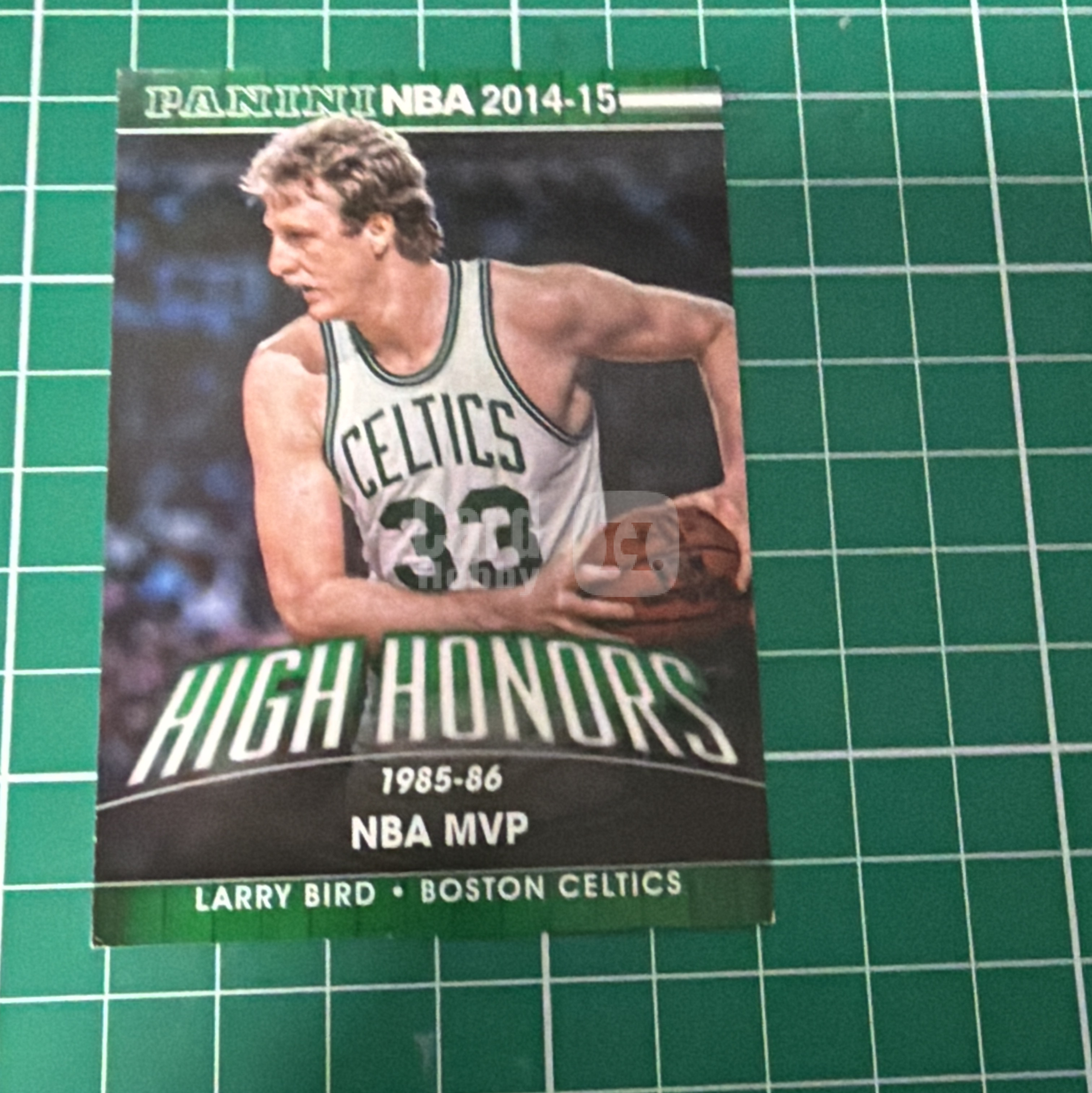 2014-15 Panini S.p.A Larry Bird 中雅图/中亚图 拉里伯德 大鸟 捧杯特卡 荣誉特卡 High Honors 老卡 绝版卡 稀有大比例