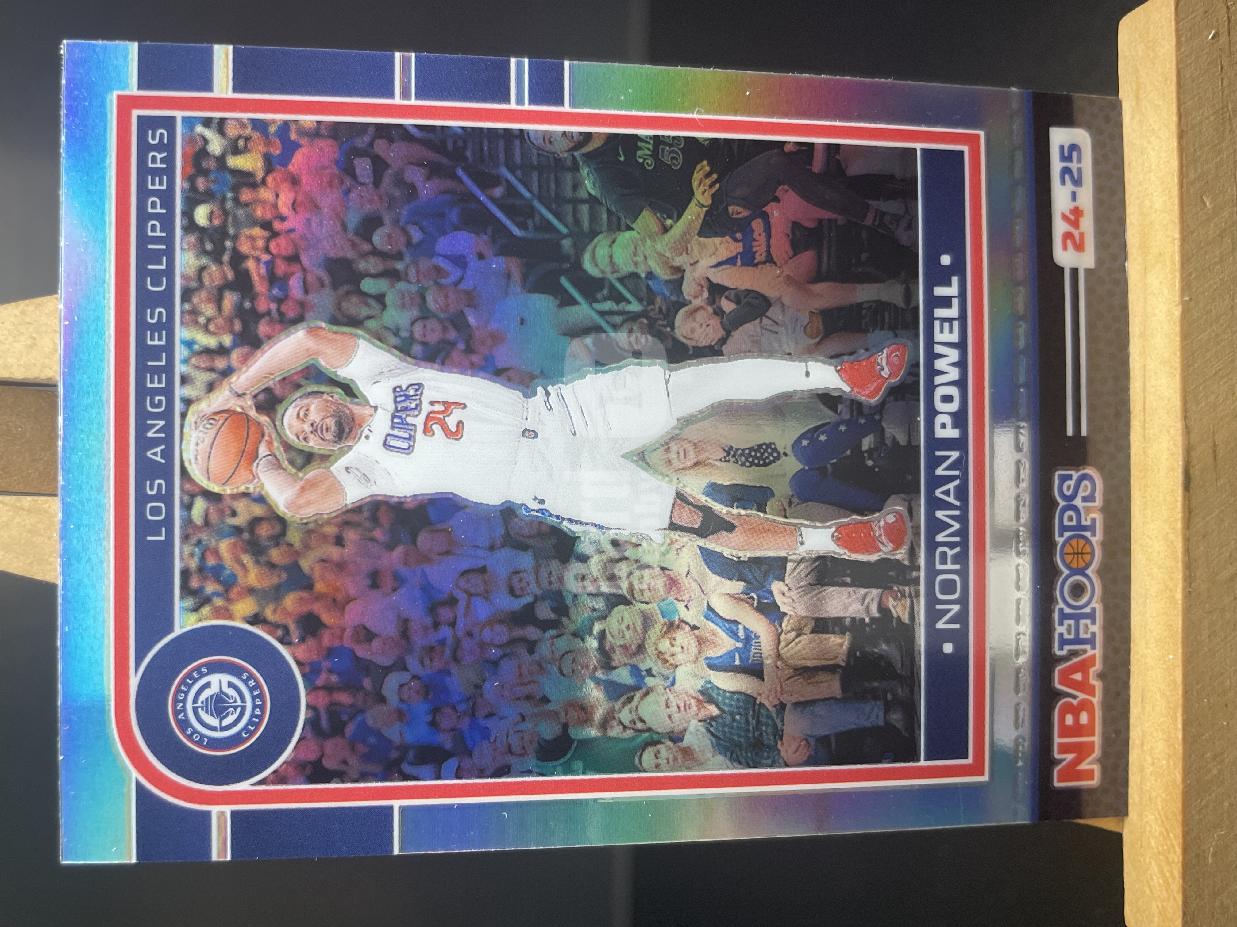 (A5) 2024-25 PANINI HOOPS 银折 诺曼 鲍威尔 快船  近期大热球星 收藏凑套必备  卡品如图 ！！！