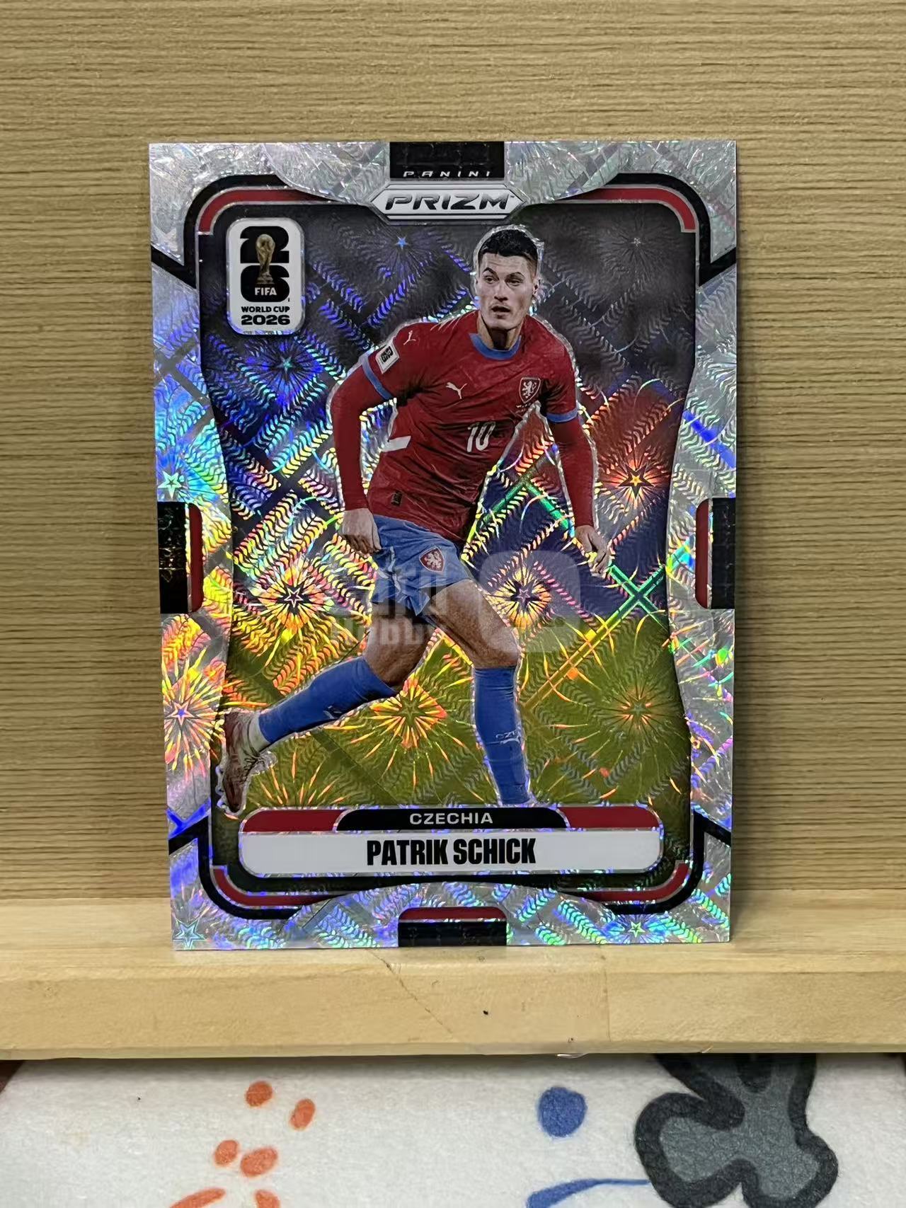 2026 Panini World Cup Prizm Patrik Schick 希克 捷克 烟花折 银折 世界杯 实卡精美 卡品如图 LA-1