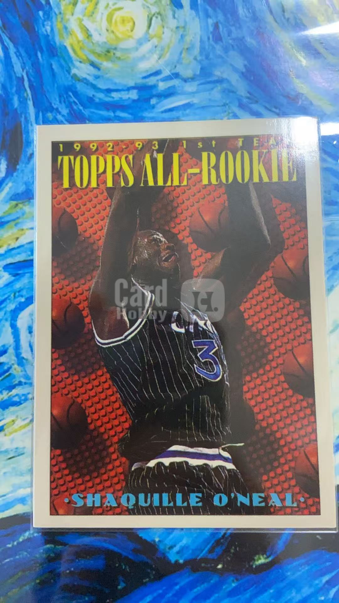 1993-94 Topps Classic Shaquille O'Neal 沙奎尔 奥尼尔 大鲨鱼 All-Rookie 超级漂亮 老卡 凑套必备 收藏必备