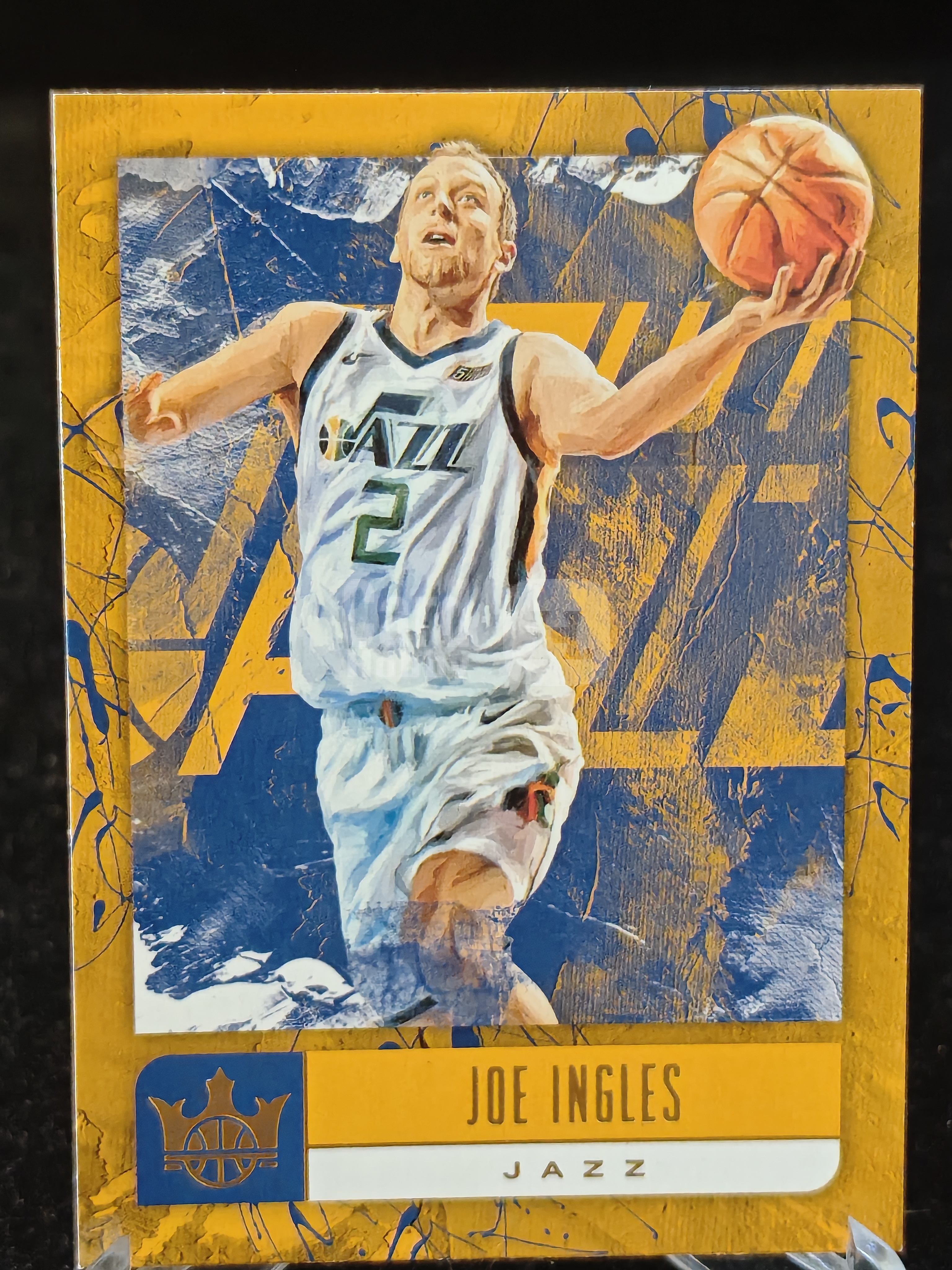 2018-19 Panini Court Kings Joe Ingles 油画系列 英格尔斯 犹他爵士 卡品如图