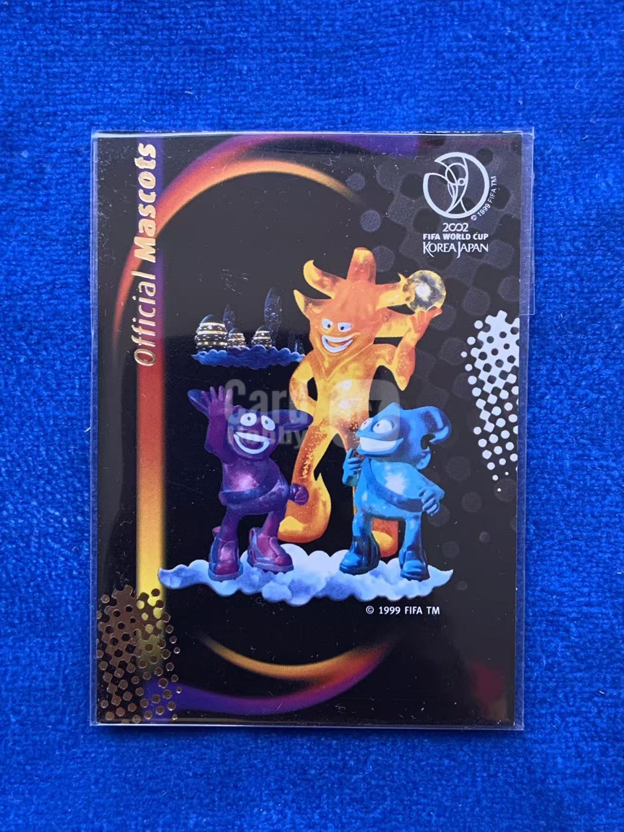 2002 Panini Worldcup Mascot Club Logo Stadium 帕尼尼世界杯 吉祥物特卡 不保卡品