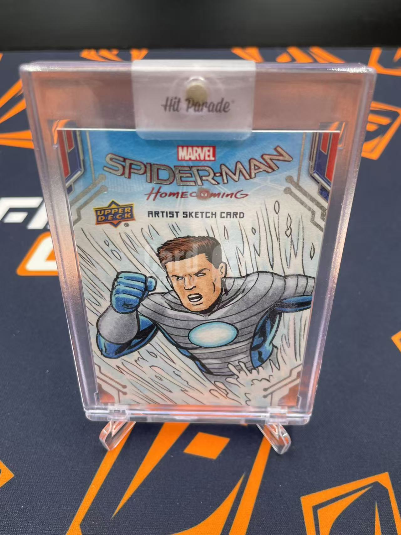 2017 Marvel (MCU) Upper Deck 漫威 Spider-Man 蜘蛛侠 英雄归来 手绘卡 Sketch 【缇缇代拍】 1/1编 水人 Hydro-Man 画师 亲笔签名 天空城