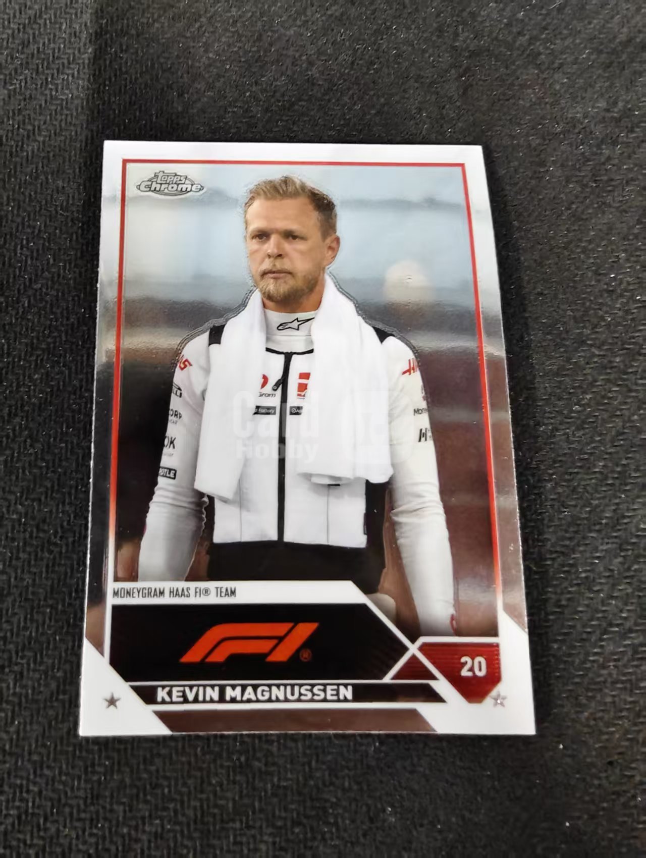 2023 Topps Chrome Kevin Magnussen 凯文 马格努森 哈斯 F1 划痕 边角瑕疵 #50